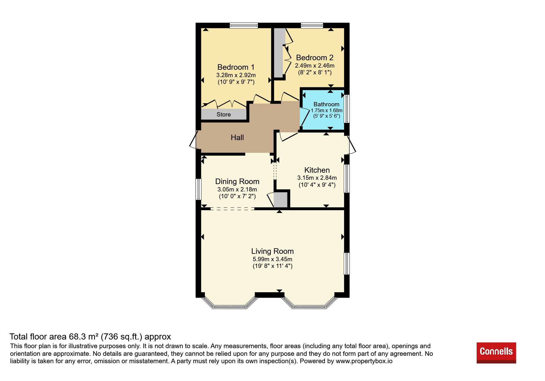15, Glen Close, Exeter floorplan