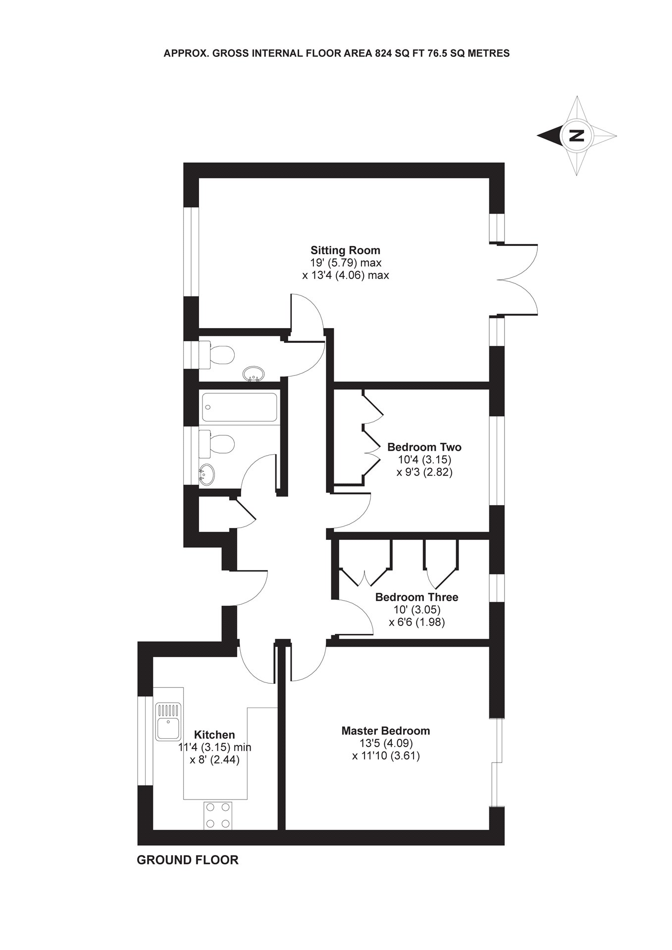 3 Bedrooms Bungalow for sale in Thorne Close, Crowthorne, Berkshire RG45