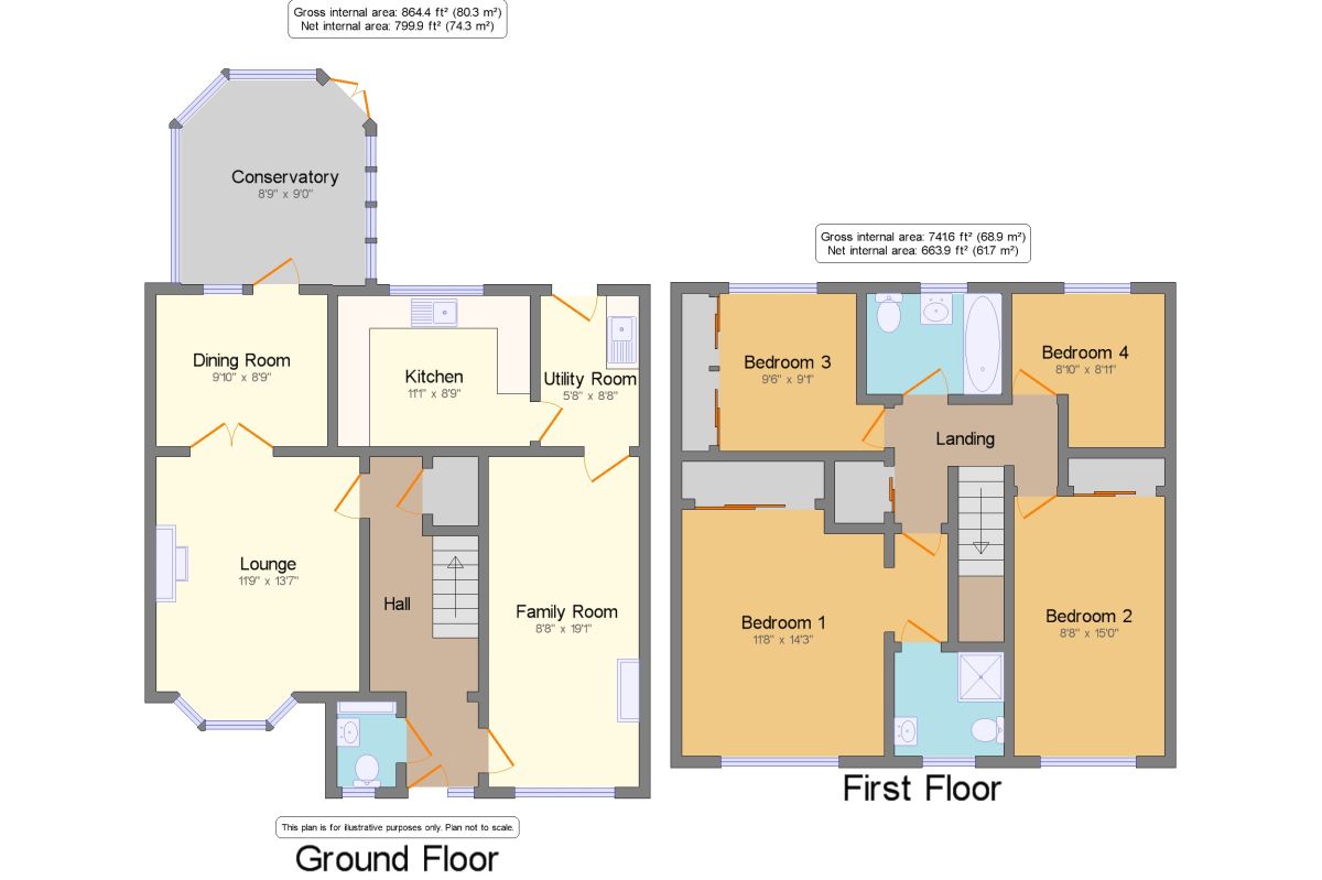 4 Bedrooms Detached house for sale in Parklands Close, Rossington, Doncaster DN11