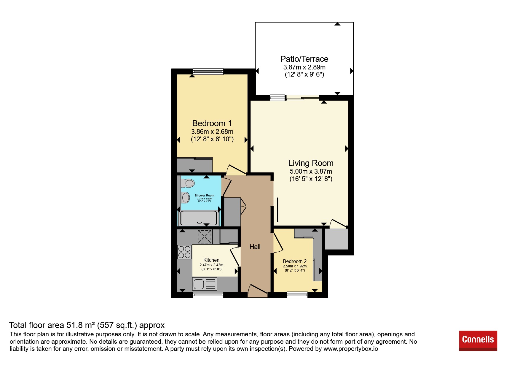 87, Lansdowne Way, High Wycombe floorplan