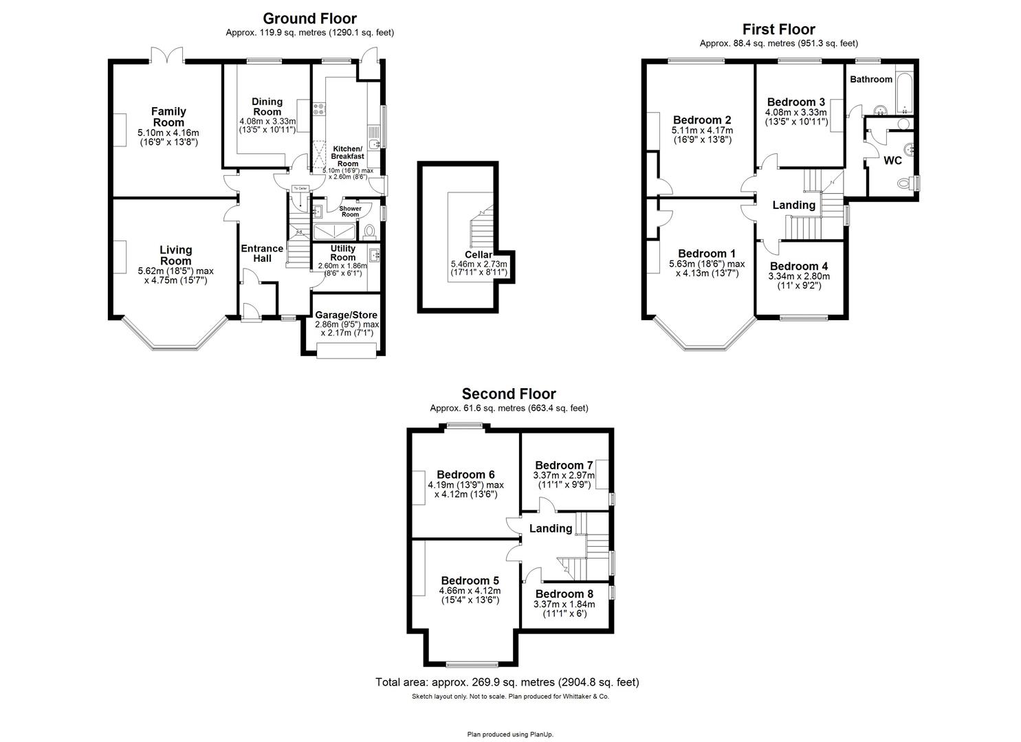 Milton Road, Harpenden AL5, 8 bedroom semidetached house for sale