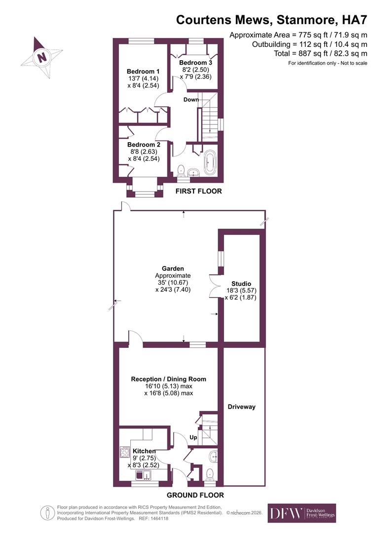 5, Courtens Mews, Stanmore floorplan
