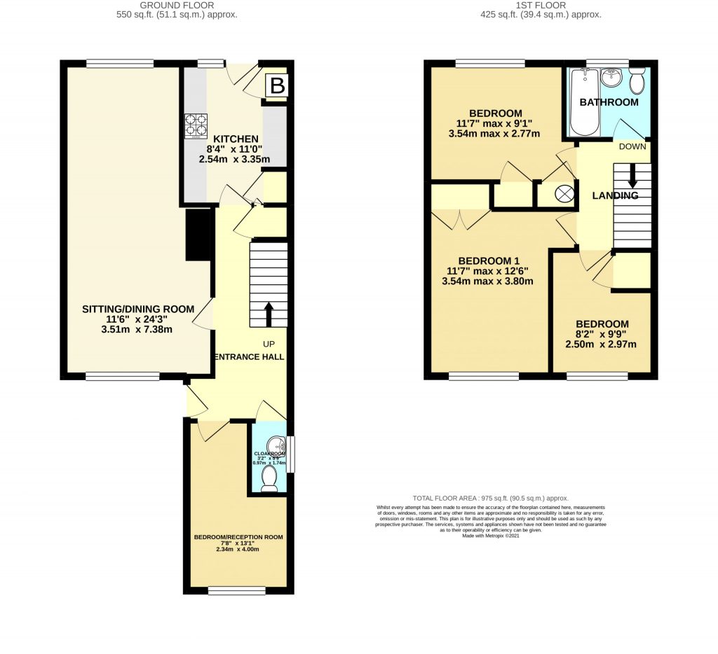 42, REDFIELD COURT, THATCHAM floorplan