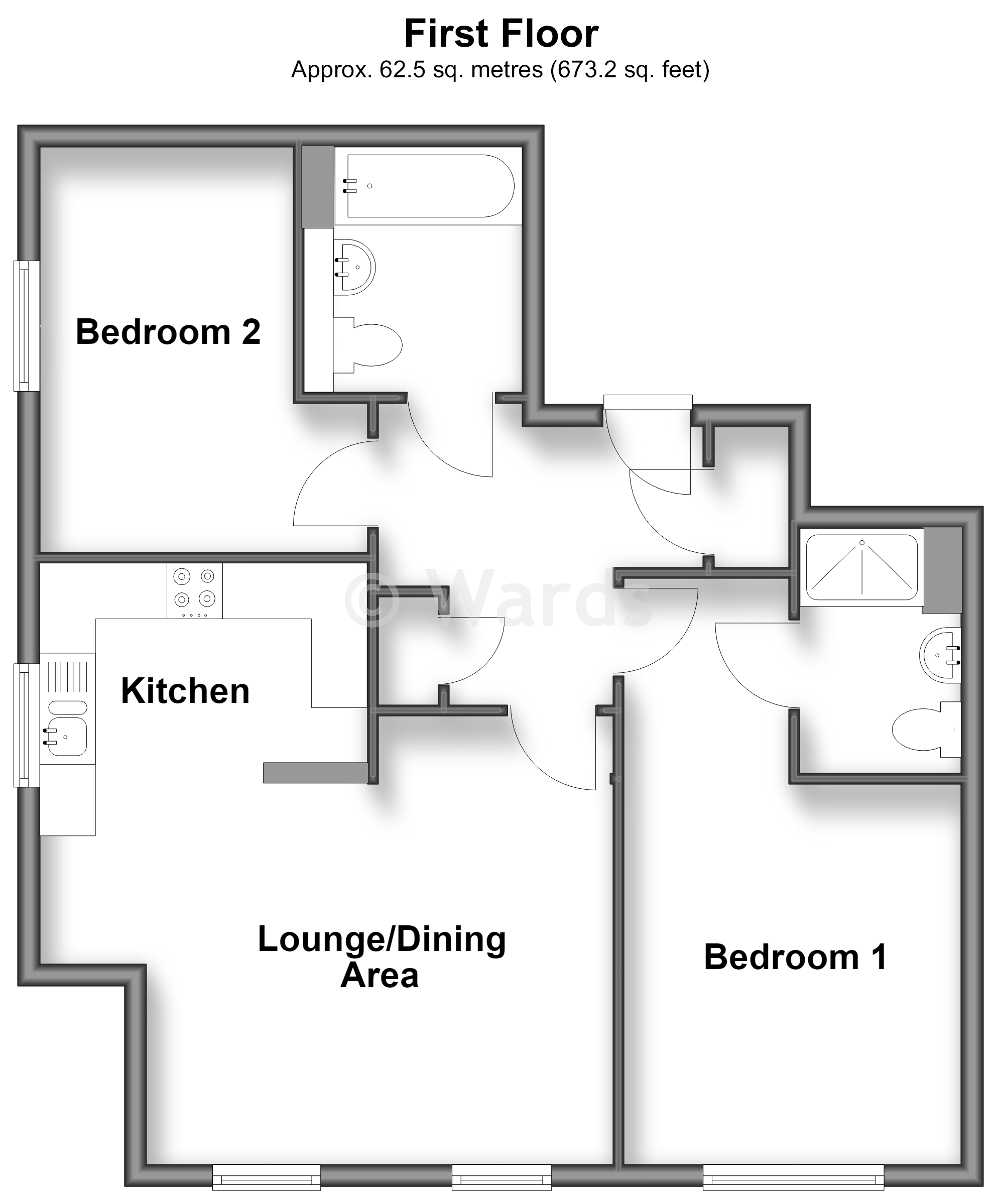 21, Abelyn Avenue, Sittingbourne floorplan