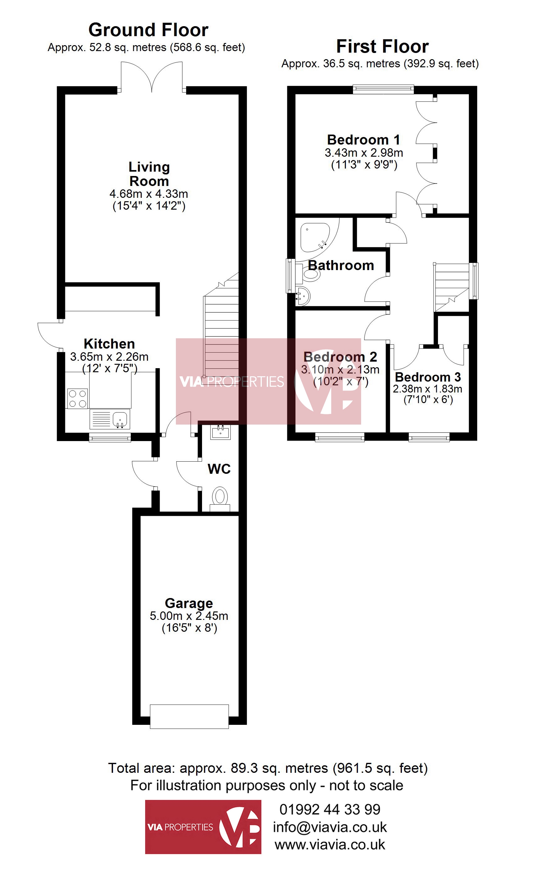 59, Old Nazeing Road, Broxbourne floorplan