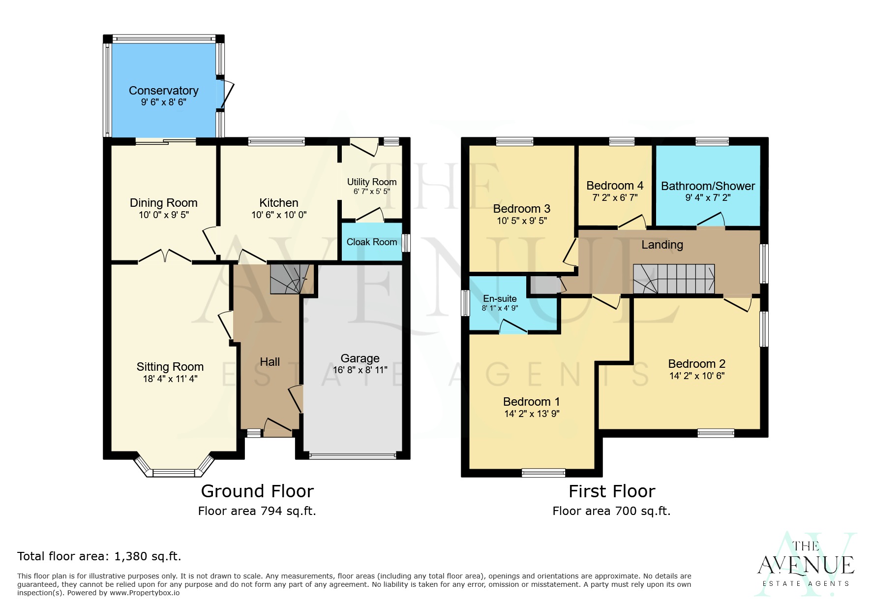44, Lark Hill, Alfreton floorplan