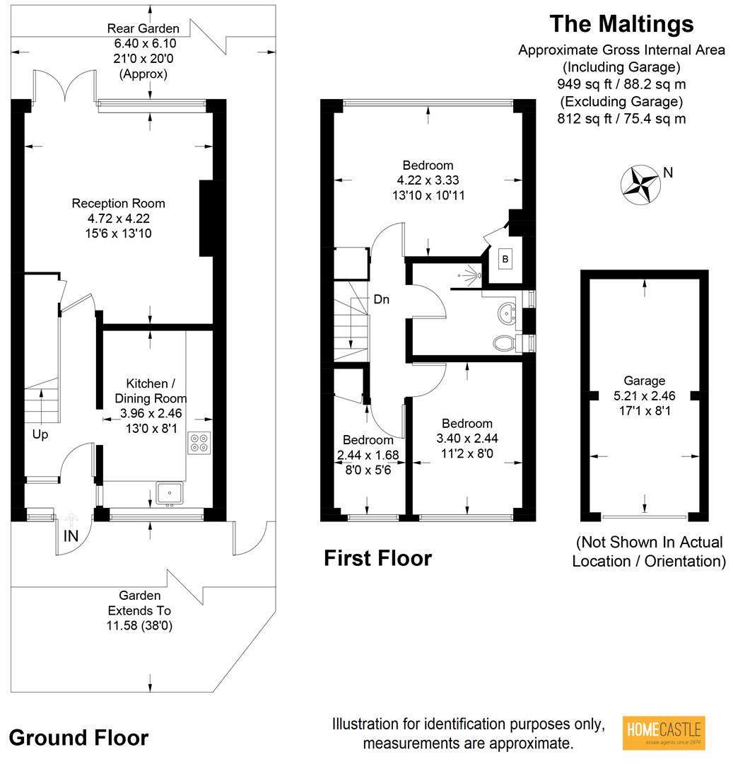 3 Bedrooms End terrace house for sale in The Maltings, 295 Whitehorse Lane, South Norwood SE25