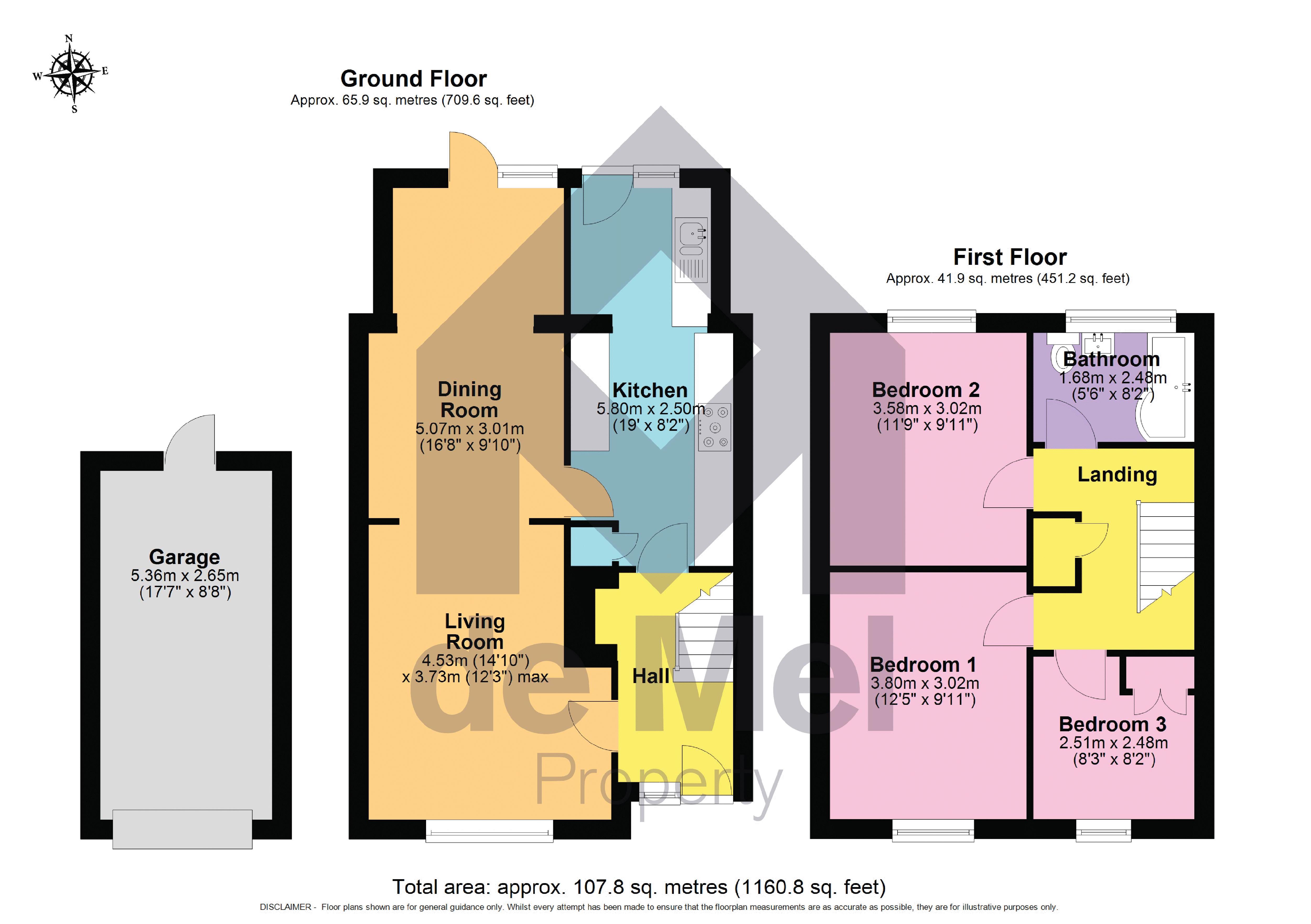 9, Huddleston Road, Cheltenham floorplan