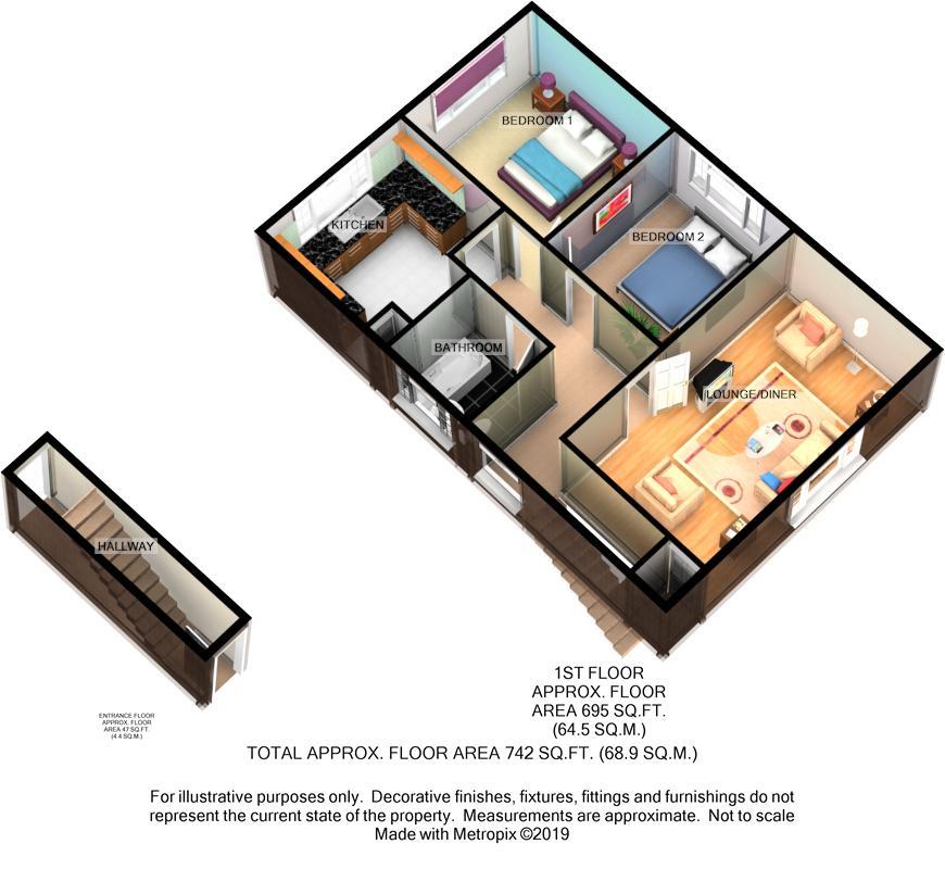 225A, Colyers Lane, Erith floorplan