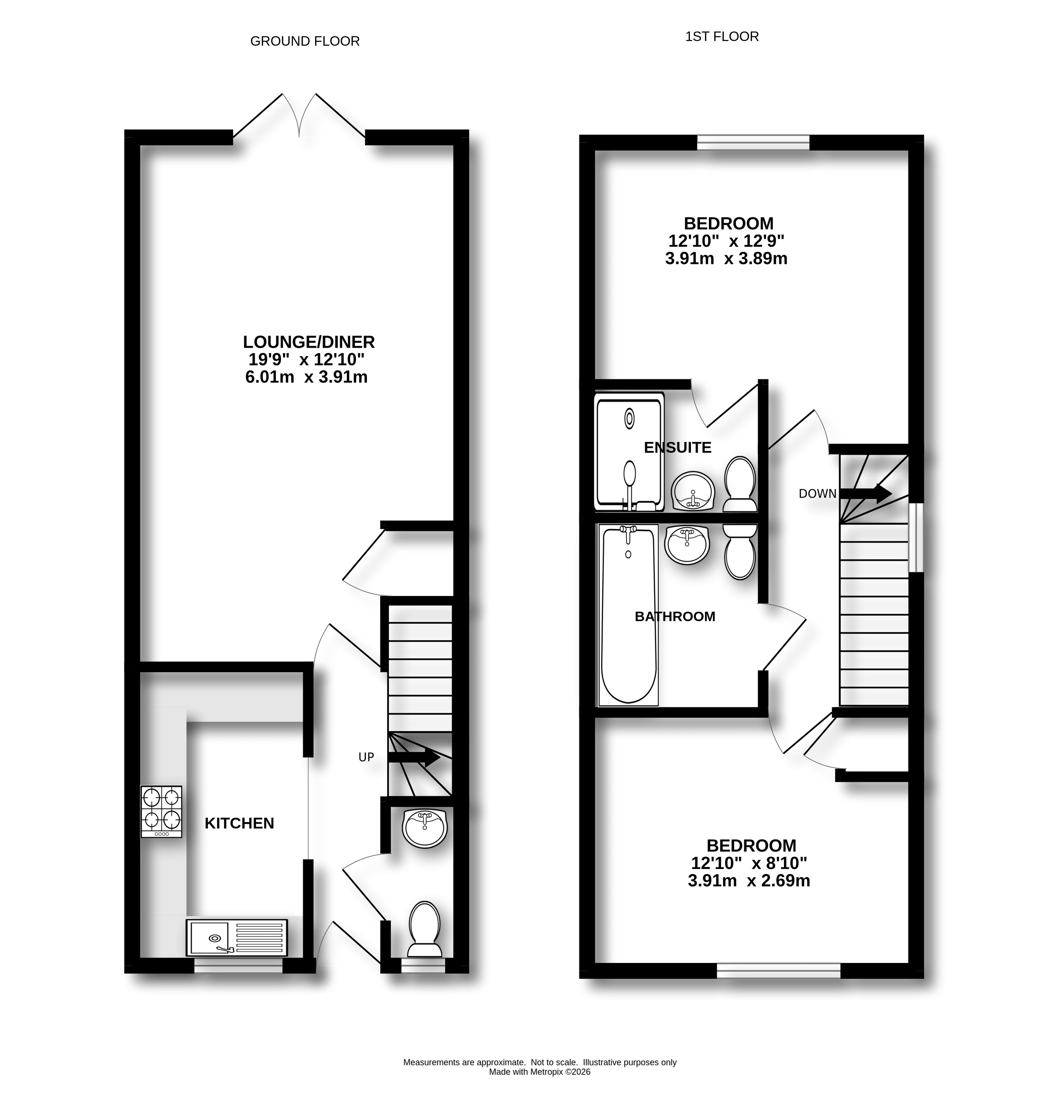 9, Leyscroftes Road, Ash floorplan