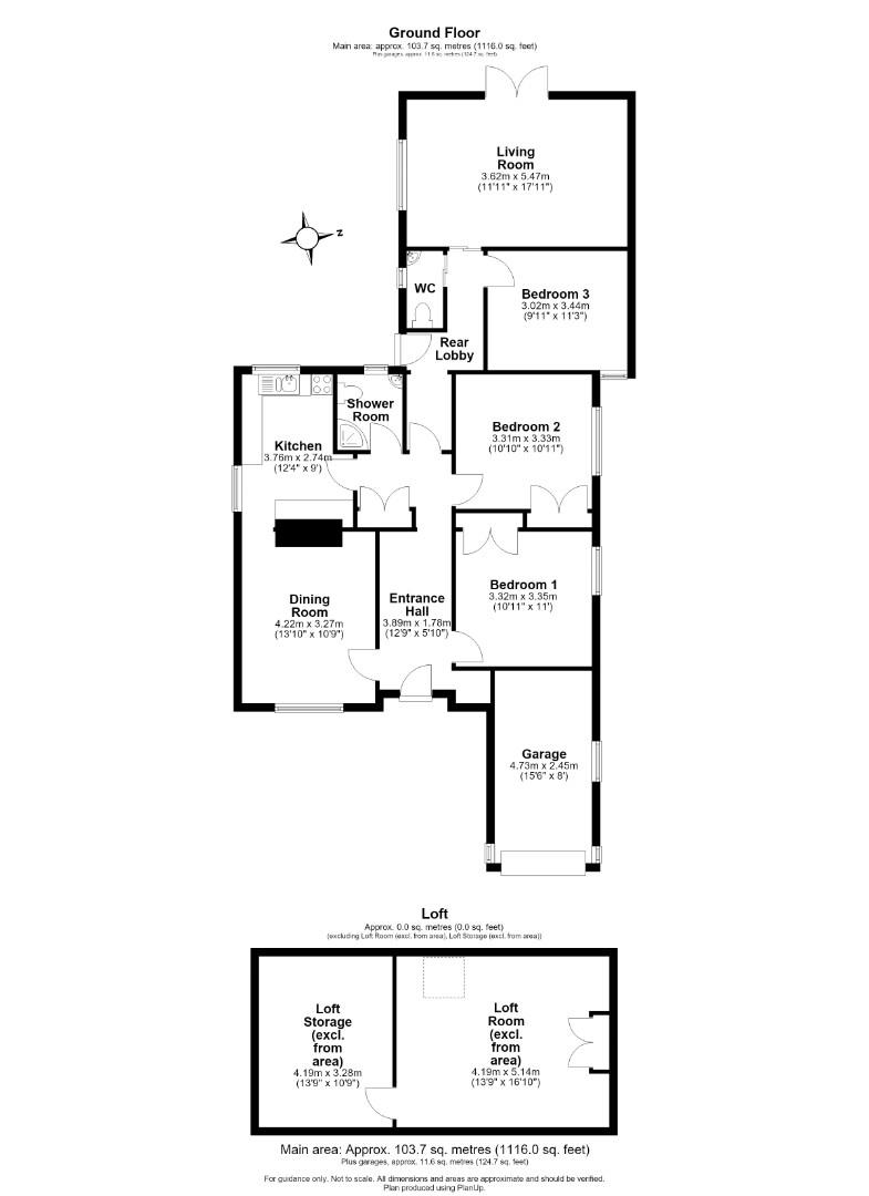 8, St. Andrews Close, Stapleford, Cambridge floorplan