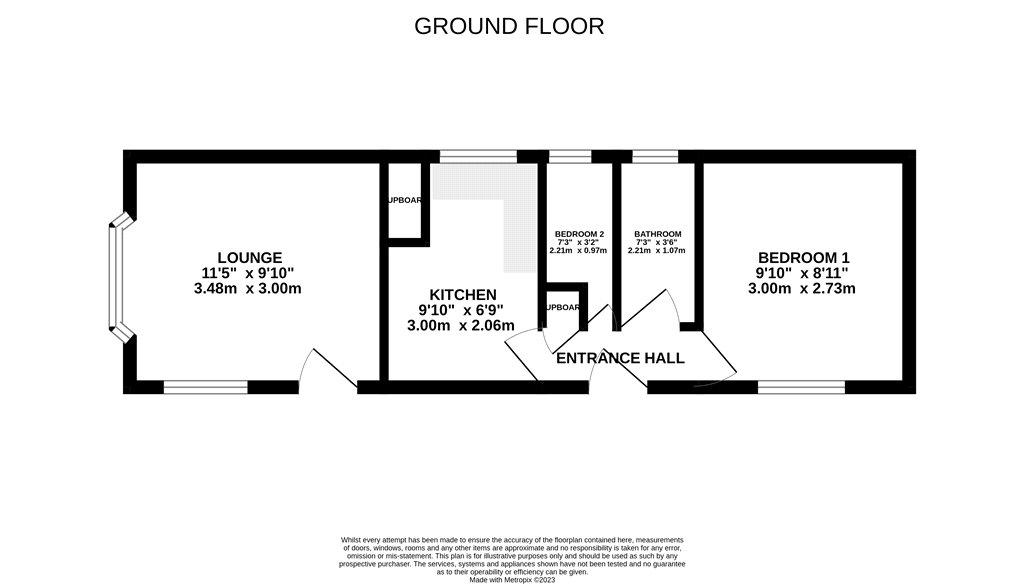 118, Meadow View Park, Little Clacton floorplan