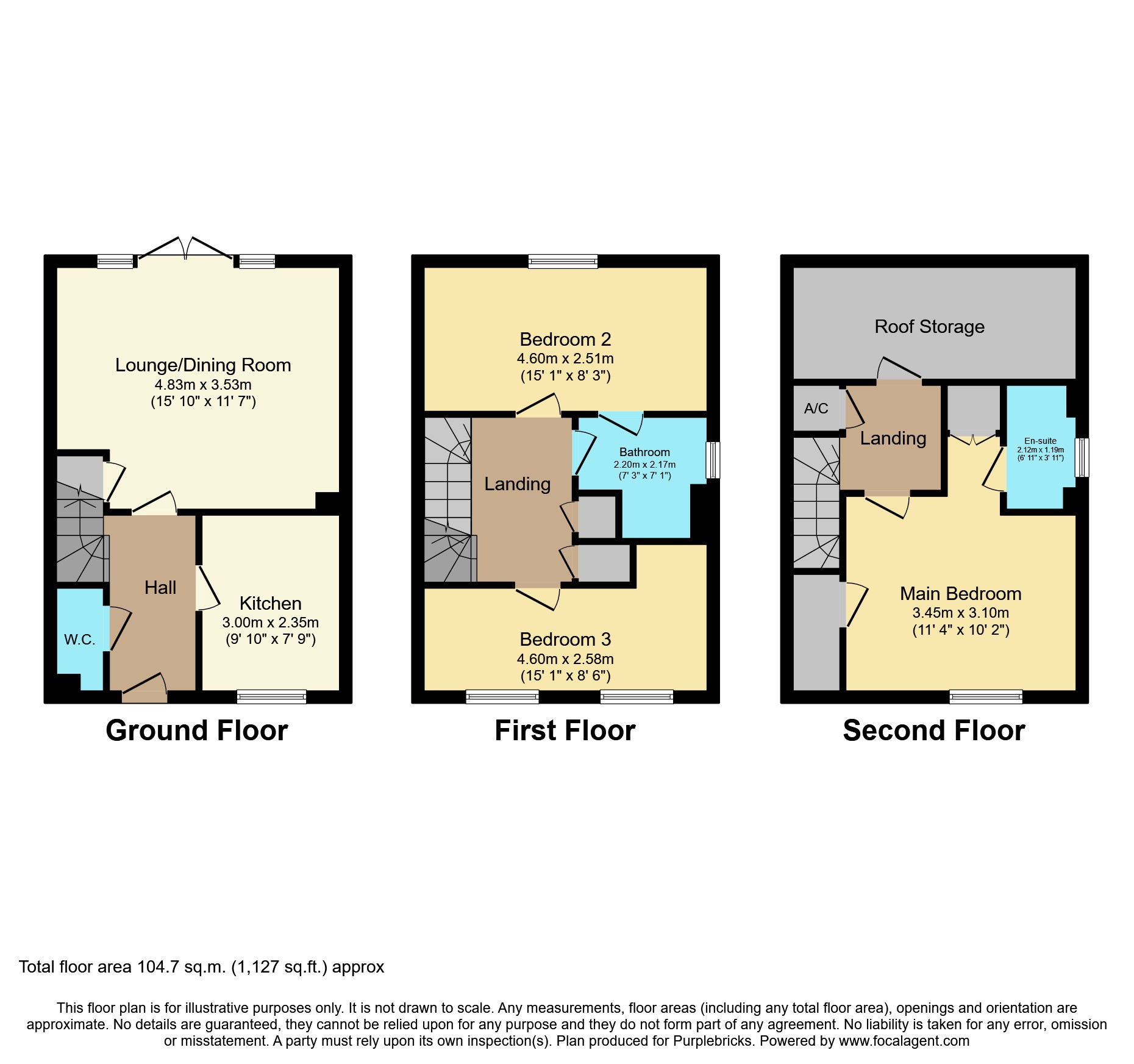 Hemlock Way, Bilston WV14, 3 bedroom town house for sale 64339147