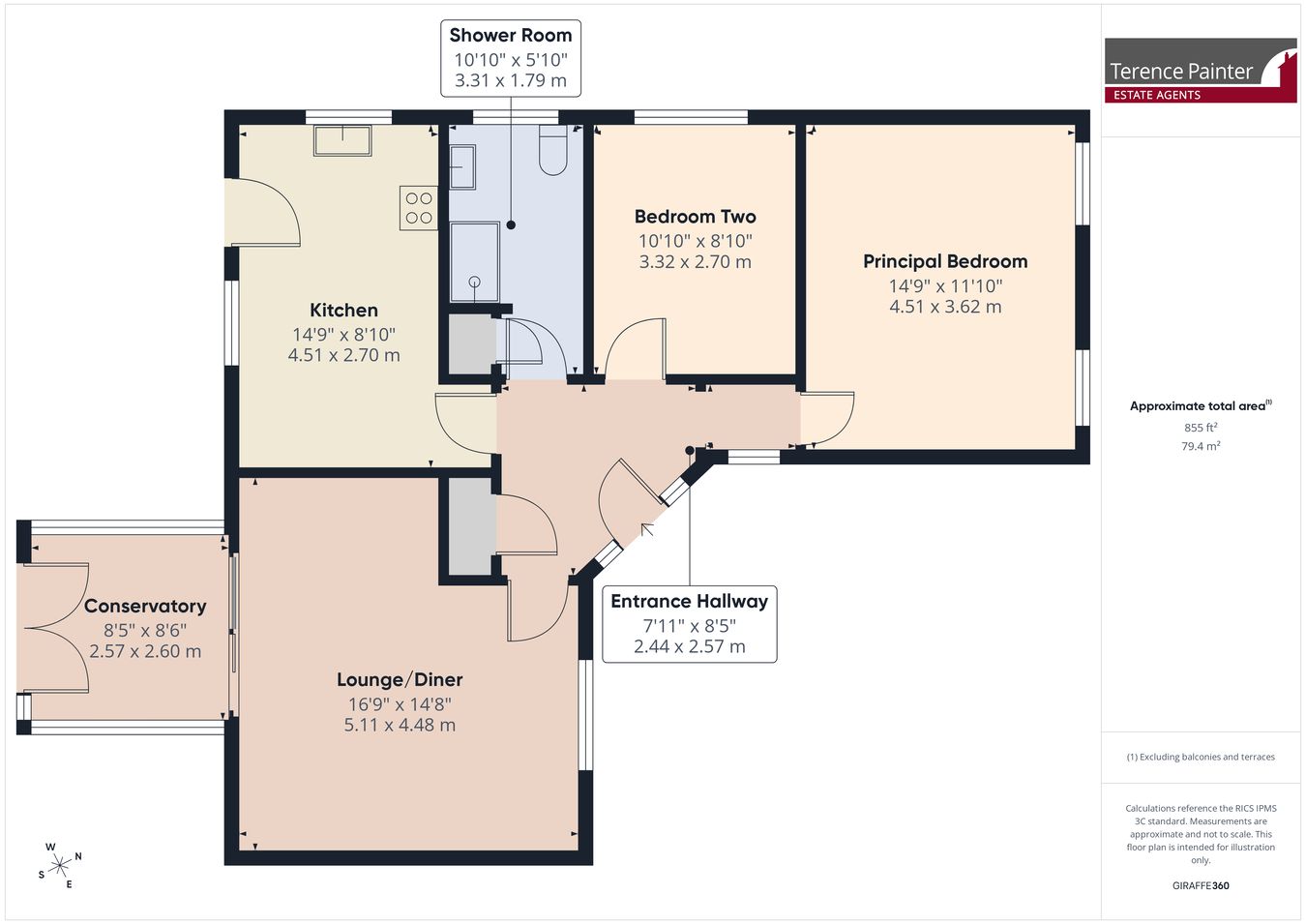 King Edward Road, Birchington floorplan