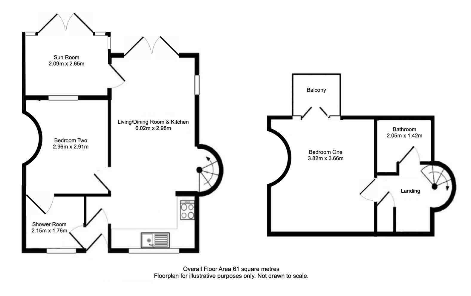 2, Saints Way, Wadebridge floorplan