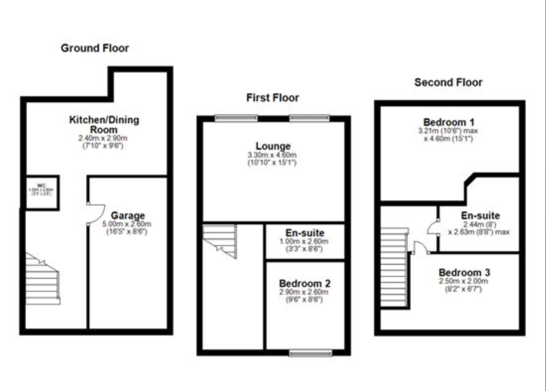 3 Bedrooms Terraced house for sale in Elterwater Close, Middleton, Manchester M24