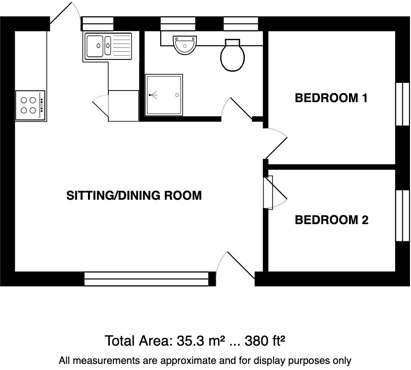 33 Weybourne Hall Holiday Park, Temple Drive, Holt floorplan