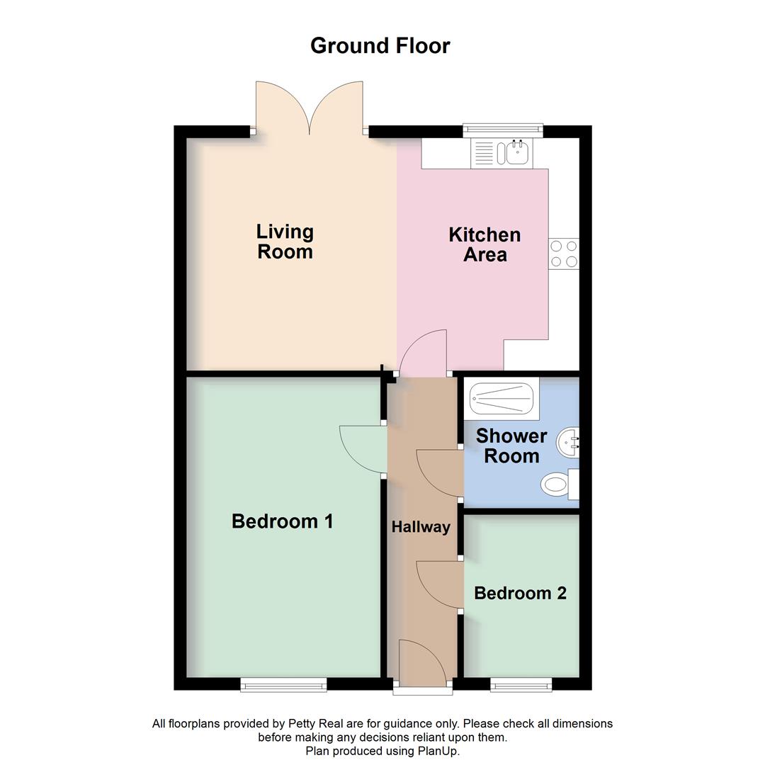 32, Woodlark Close, Buxton floorplan
