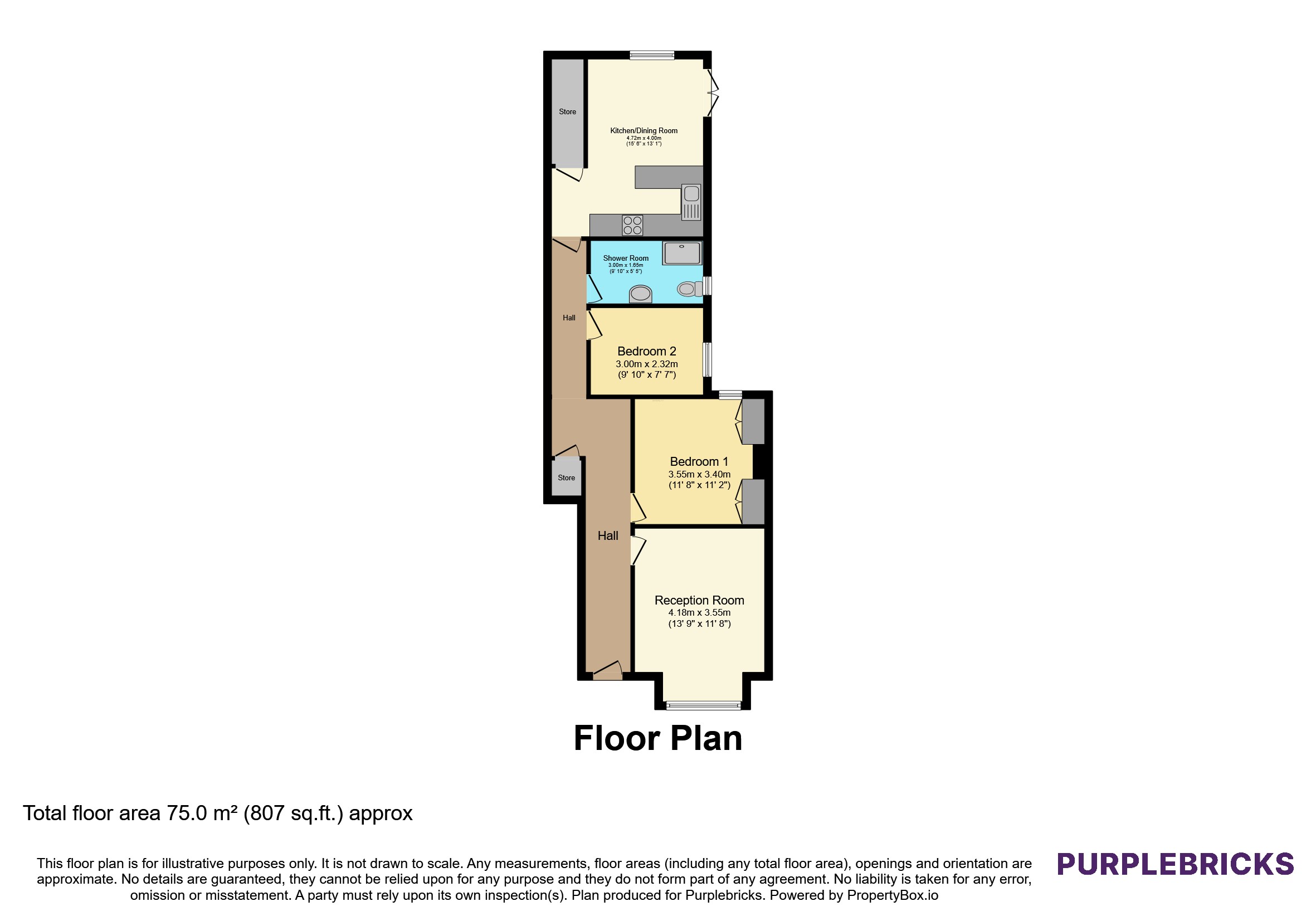179, Lansdowne Road, London floorplan