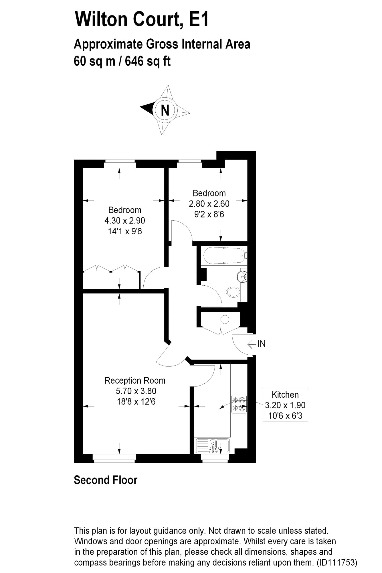 2 Bedrooms Flat to rent in Cavell Street, London E1