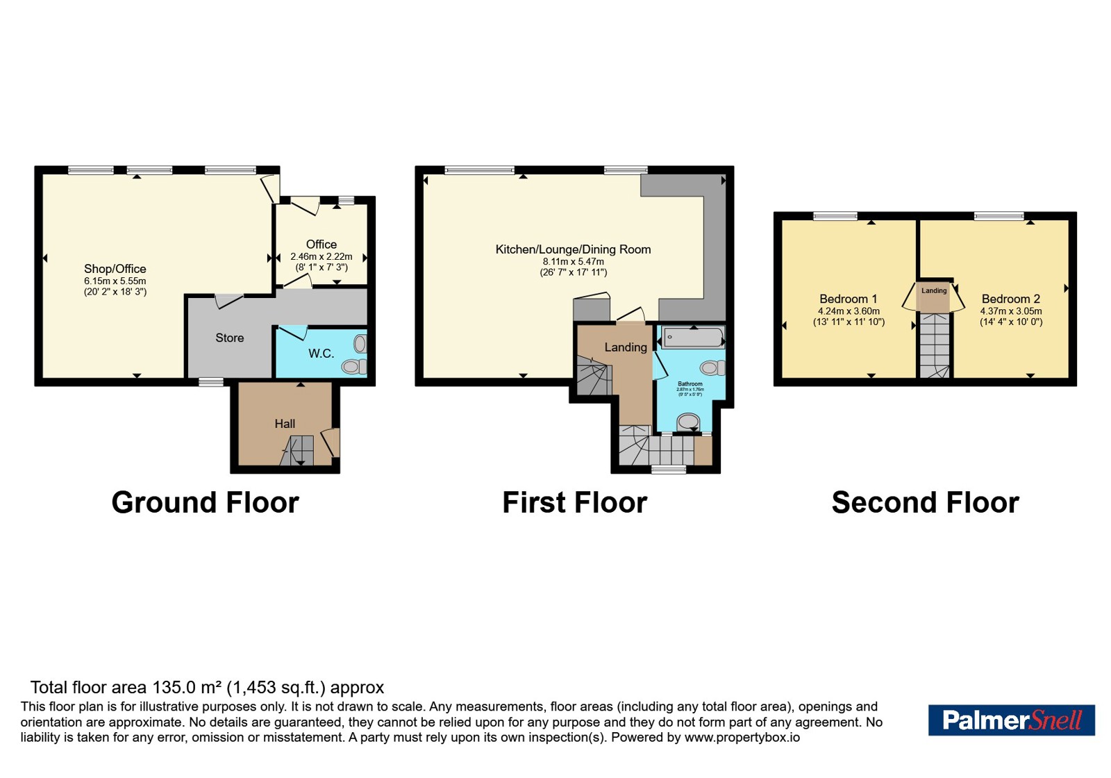 79, Long Street, Dorset floorplan