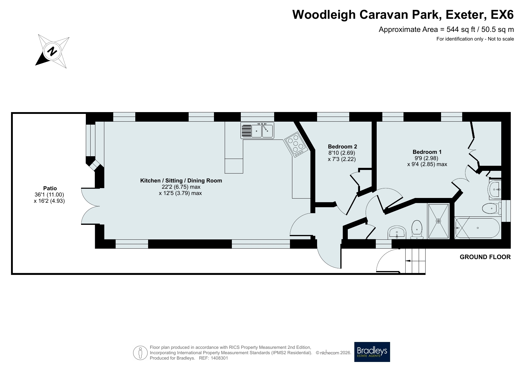 28 Woodleigh Park Cheriton Bishop, Exeter Devon, Devon floorplan