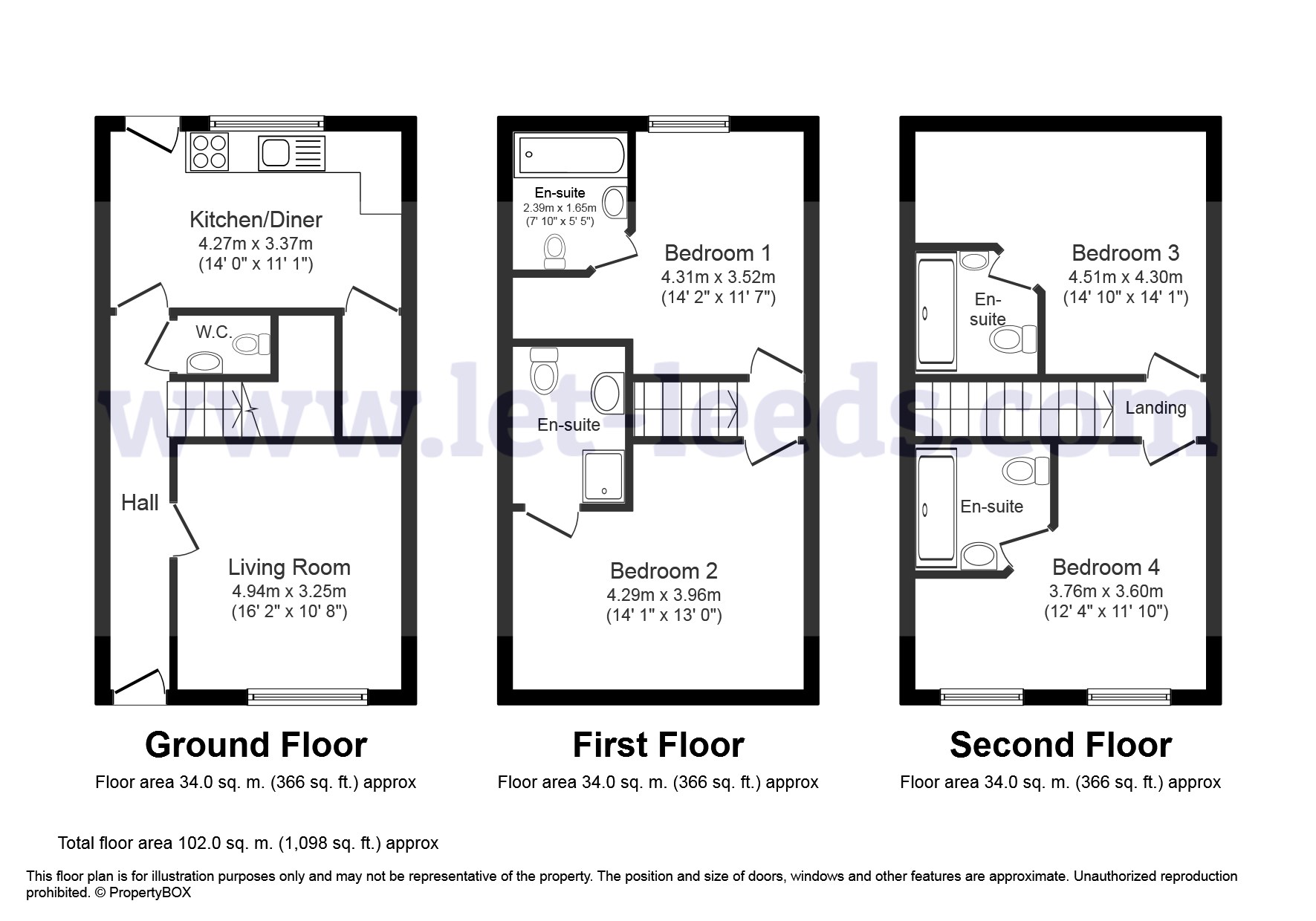 1 Bedrooms  to rent in Stratford Terrace, Beeston, Leeds LS11
