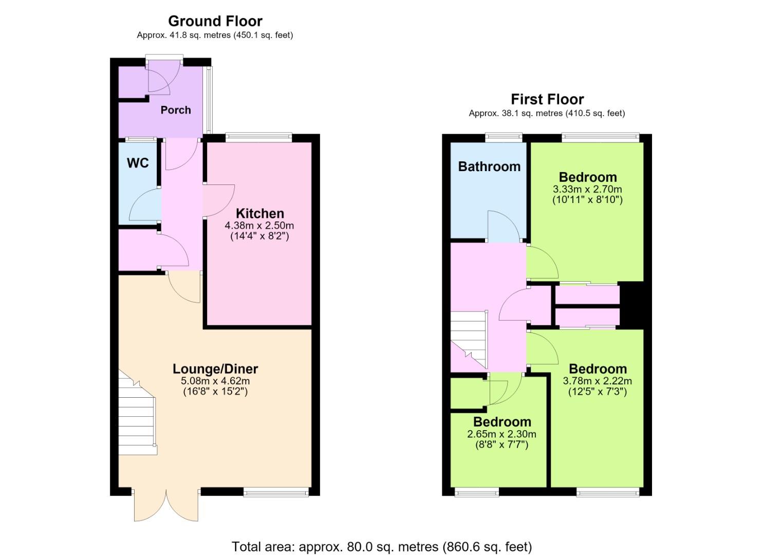 3, Firle Terrace, Newhaven floorplan