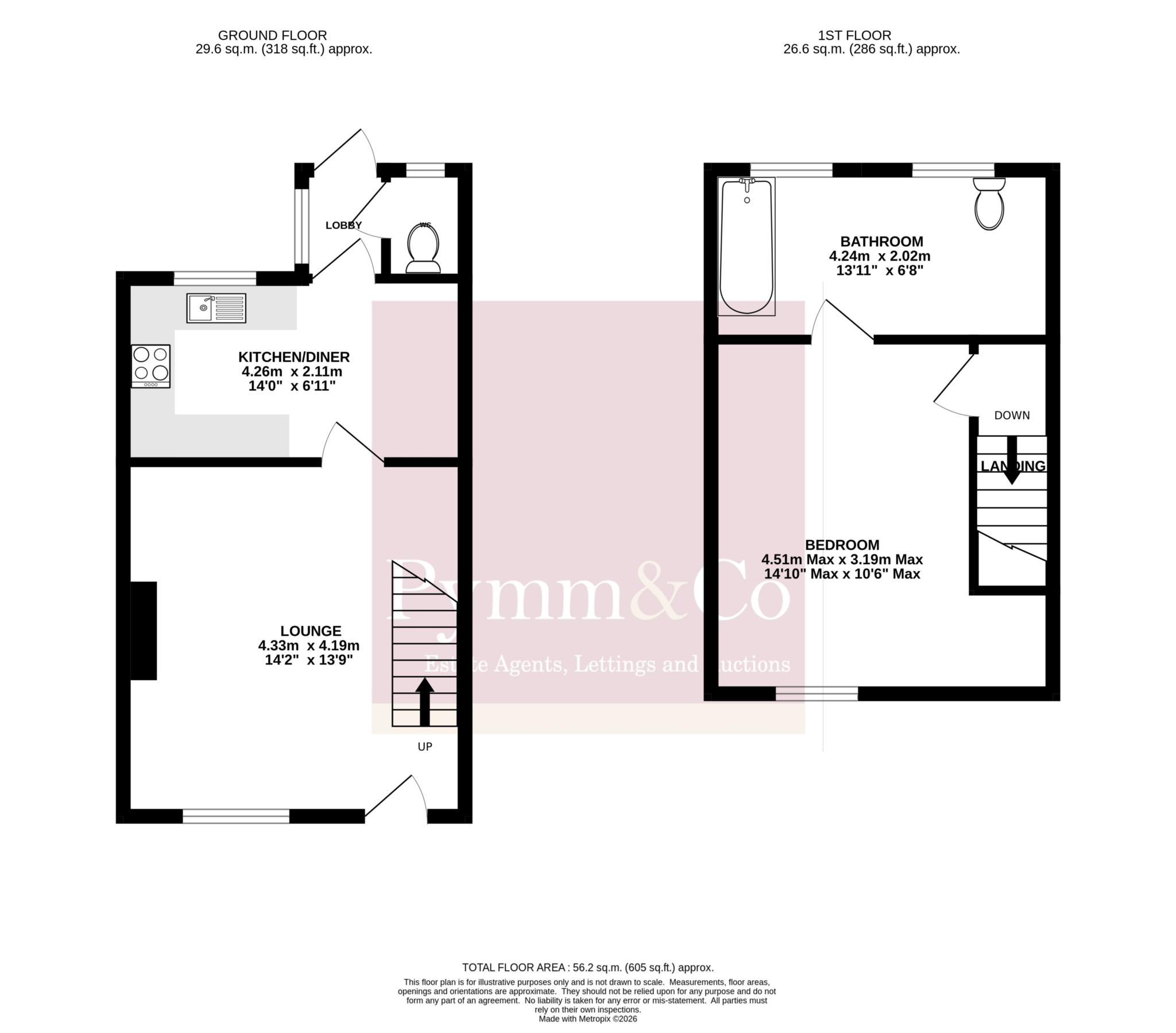 97, Spixworth Road, Norwich floorplan