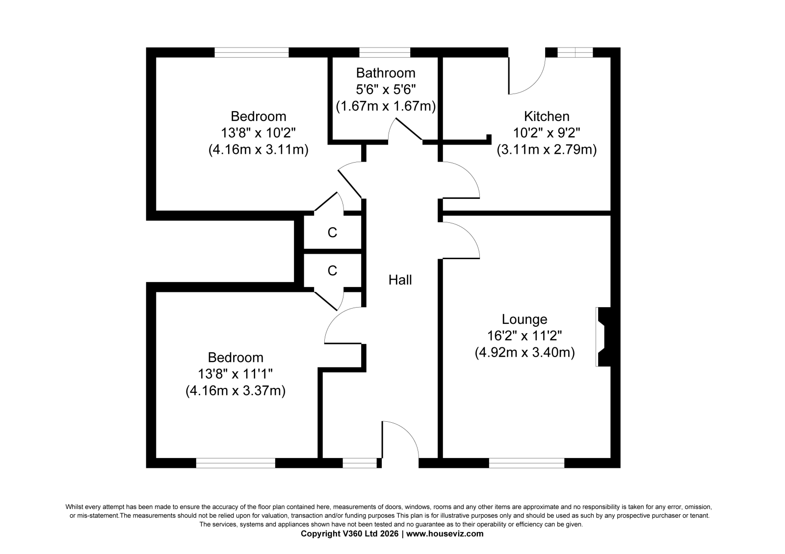 19 Broom Place, Kilmarnock floorplan