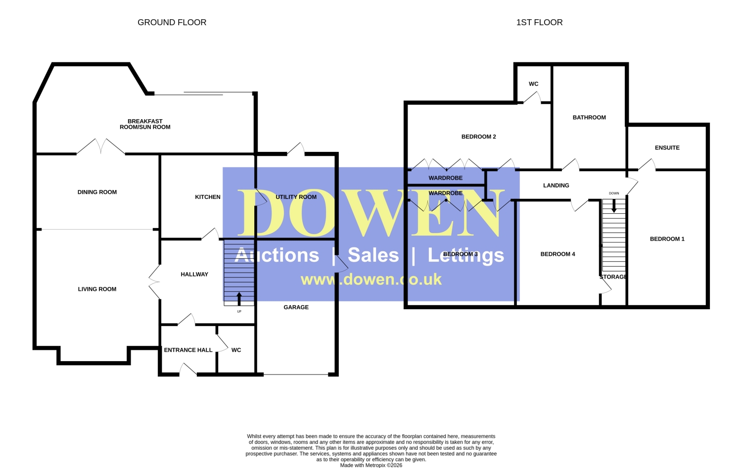 45, Westgarth Grove, Durham floorplan