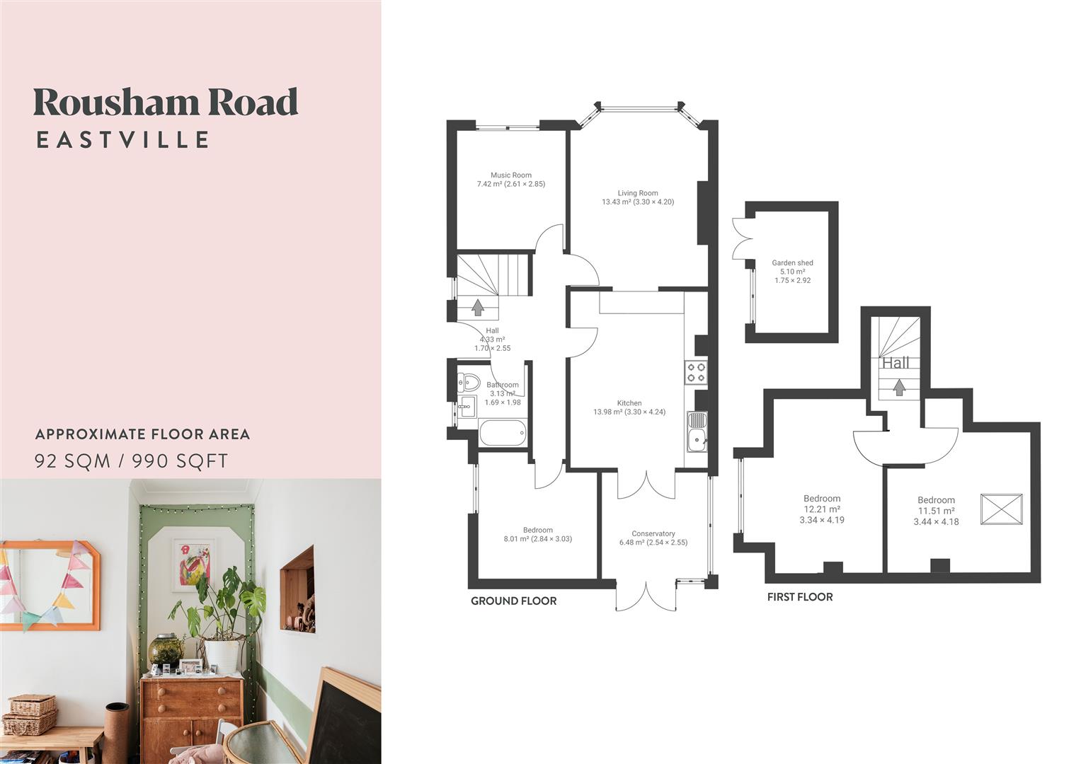 71, Rousham Road, Bristol floorplan
