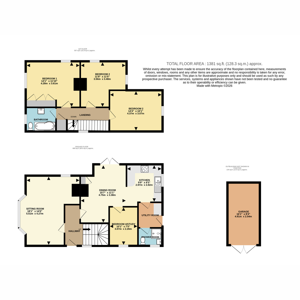 Lea Way, Bournemouth floorplan