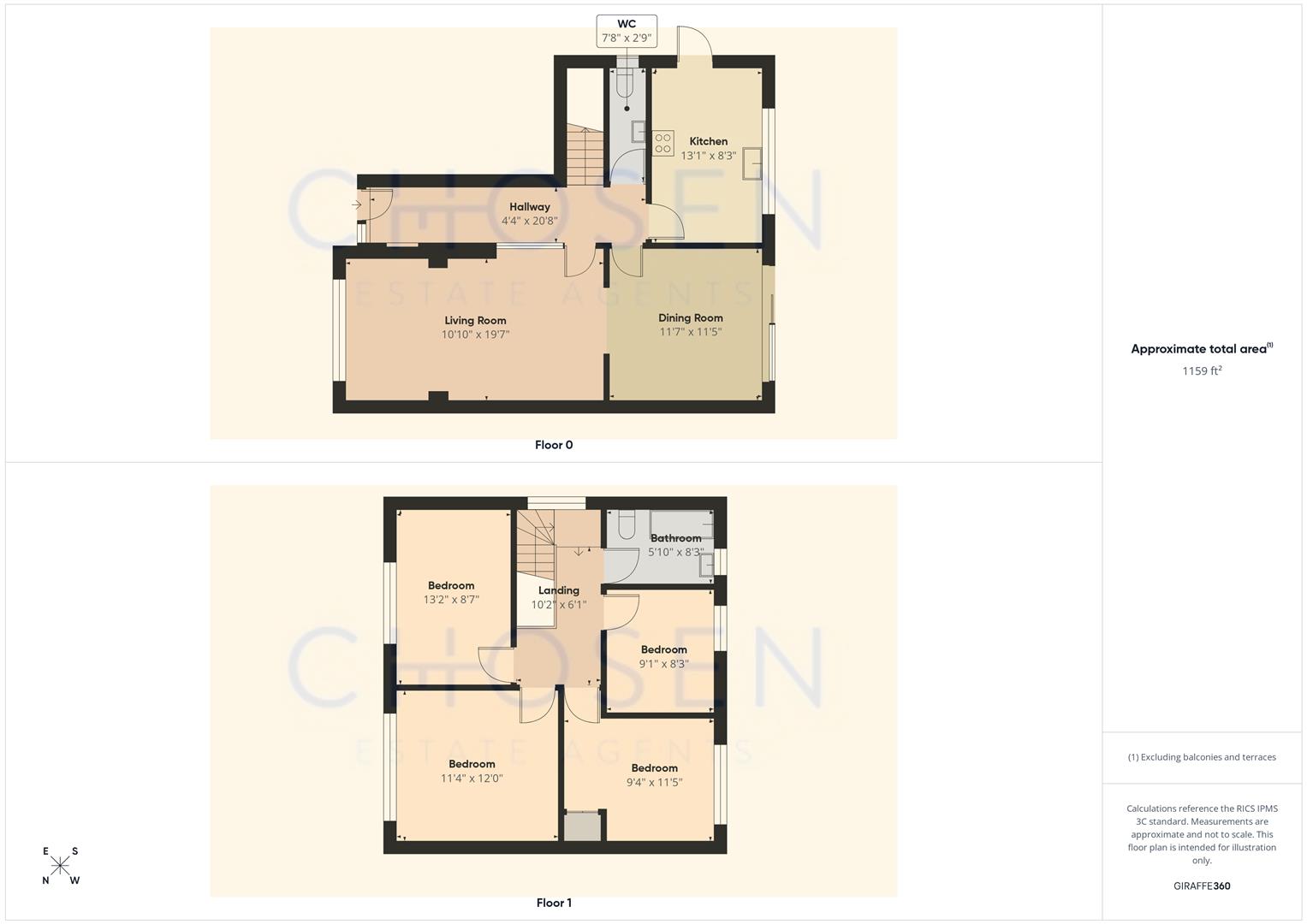 19, The Avenue, Gloucester floorplan