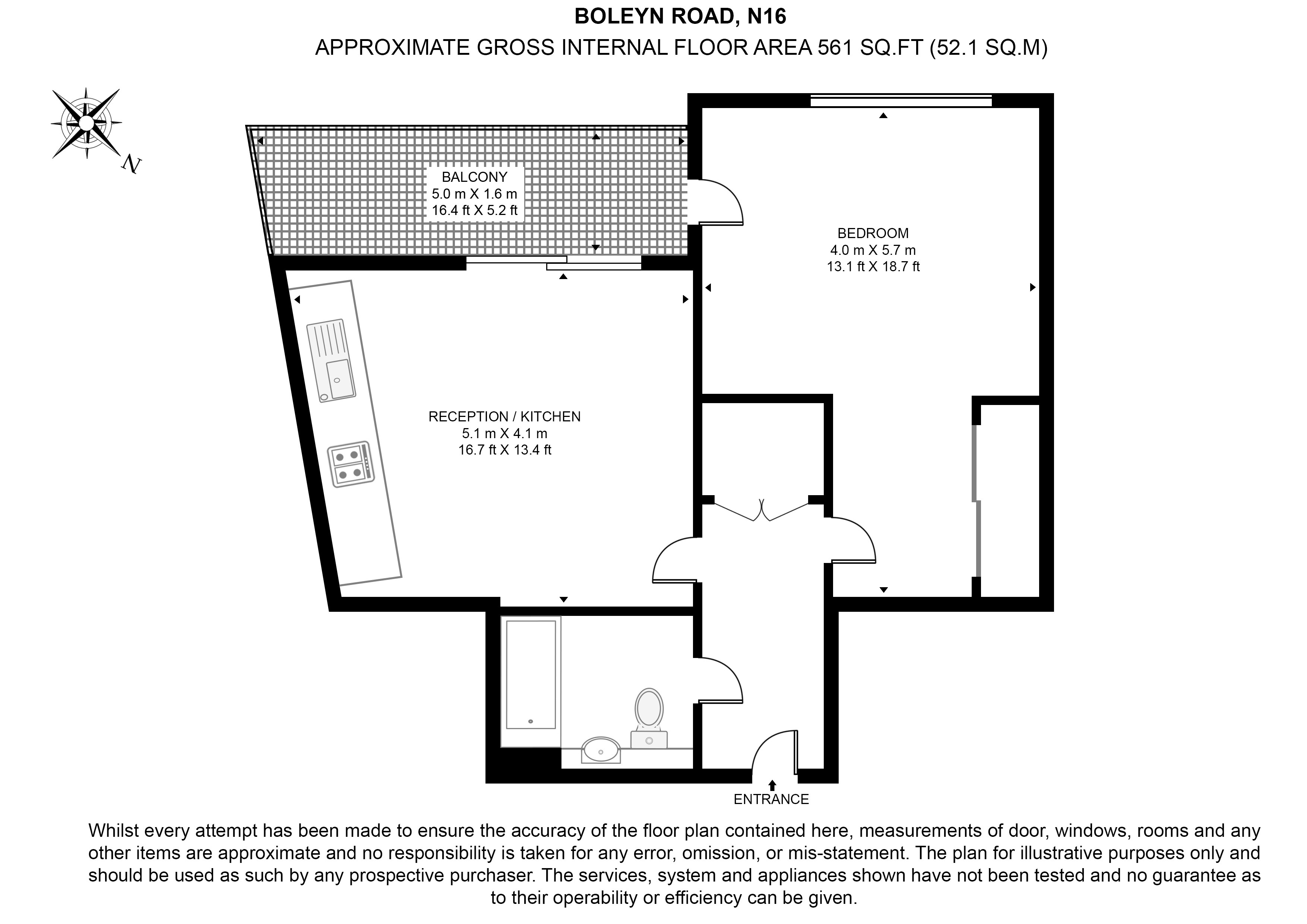 Boleyn Road, London floorplan