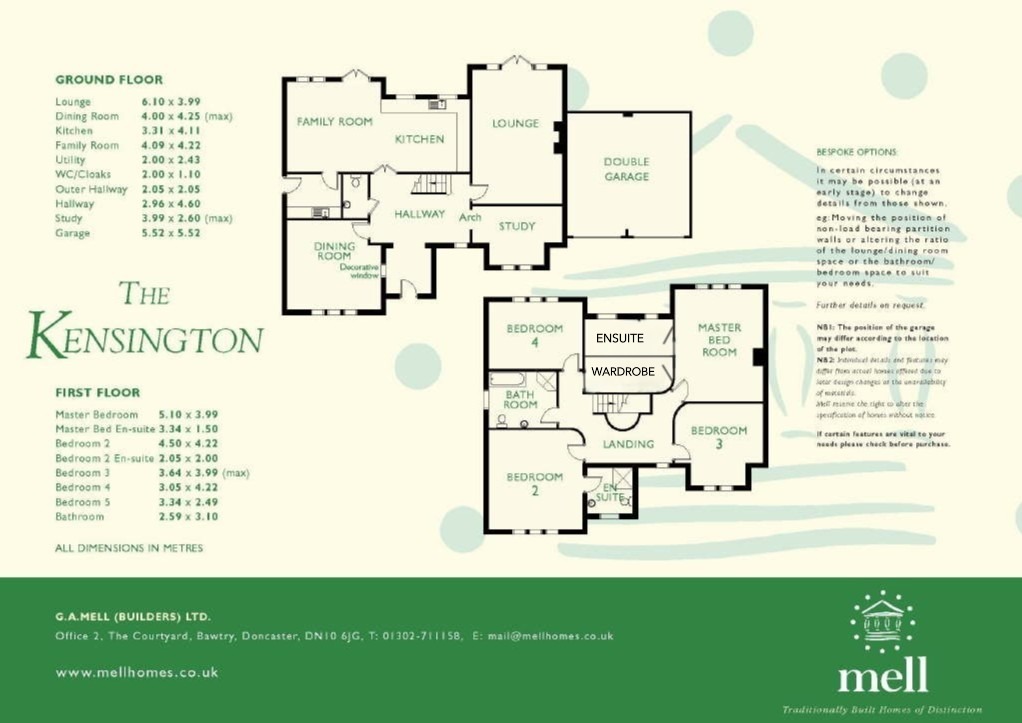 3, Kensington Place, Doncaster floorplan
