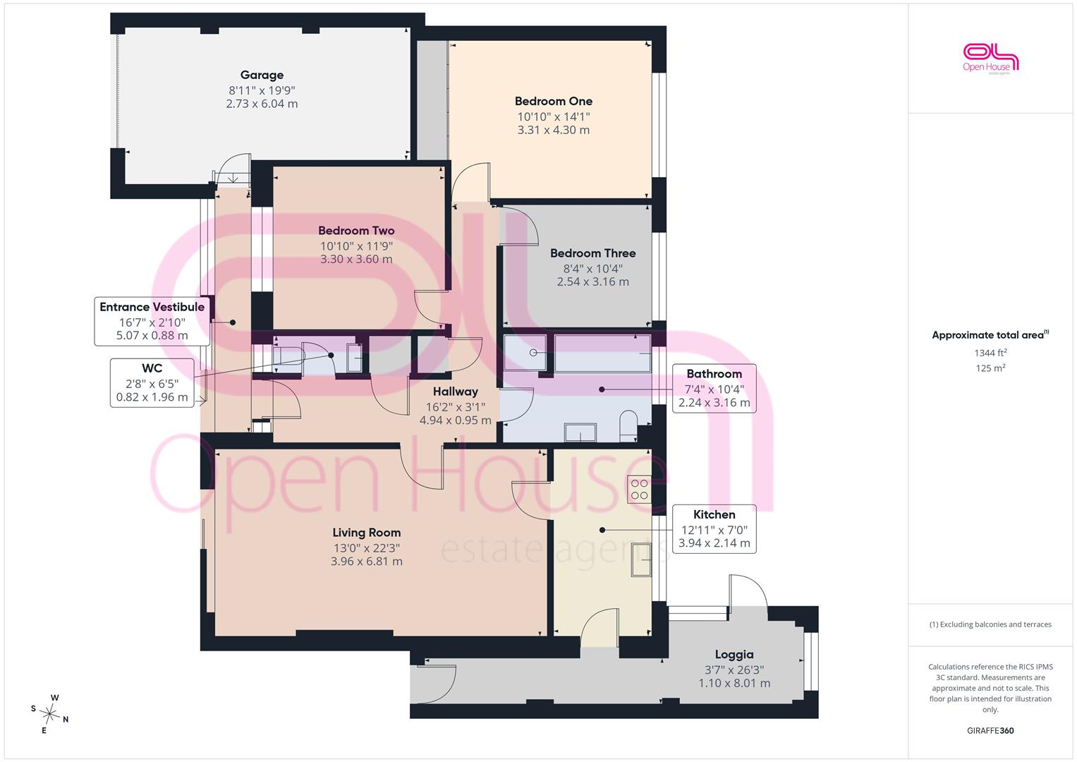 21, Wanderdown Road, Brighton floorplan