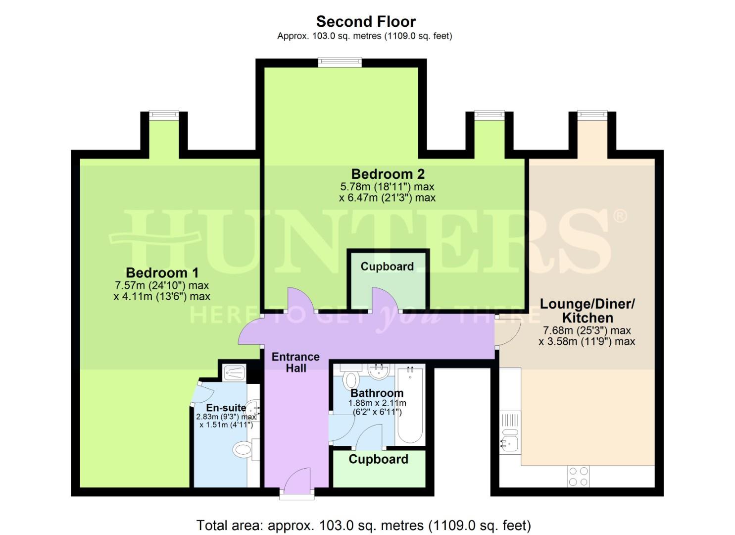 Wrotham Road, Welling DA16, 2 bedroom flat for sale 66046753