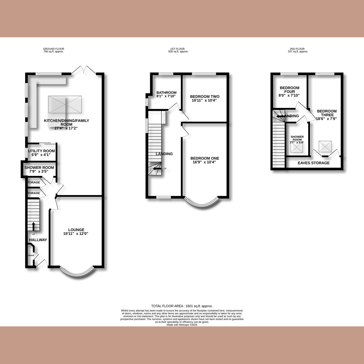 9, Hall Crescent Benfleet, Benfleet floorplan