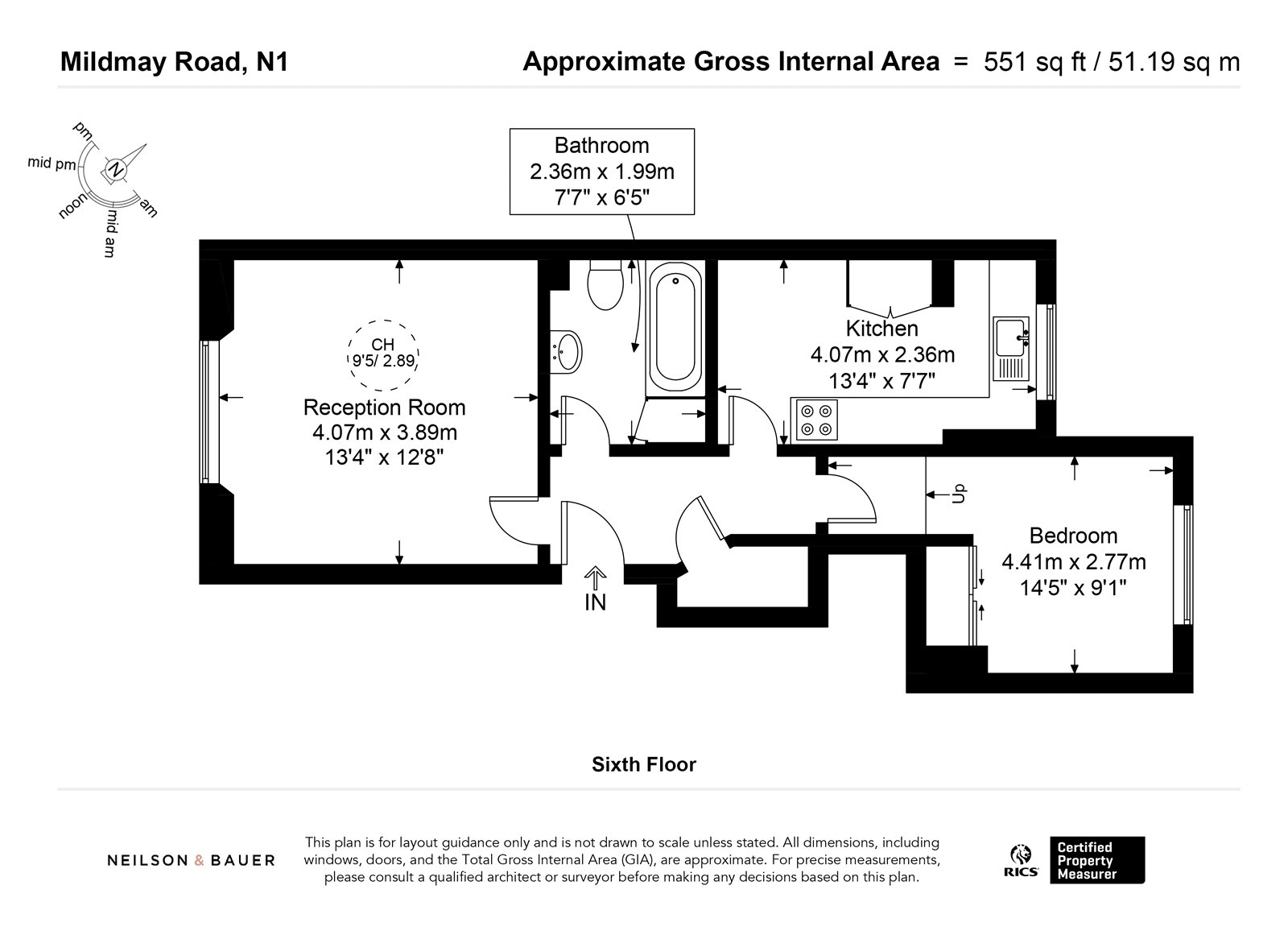 Mildmay Road, London floorplan