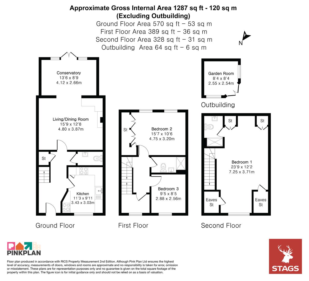 42, Oak View Road, Wadebridge floorplan