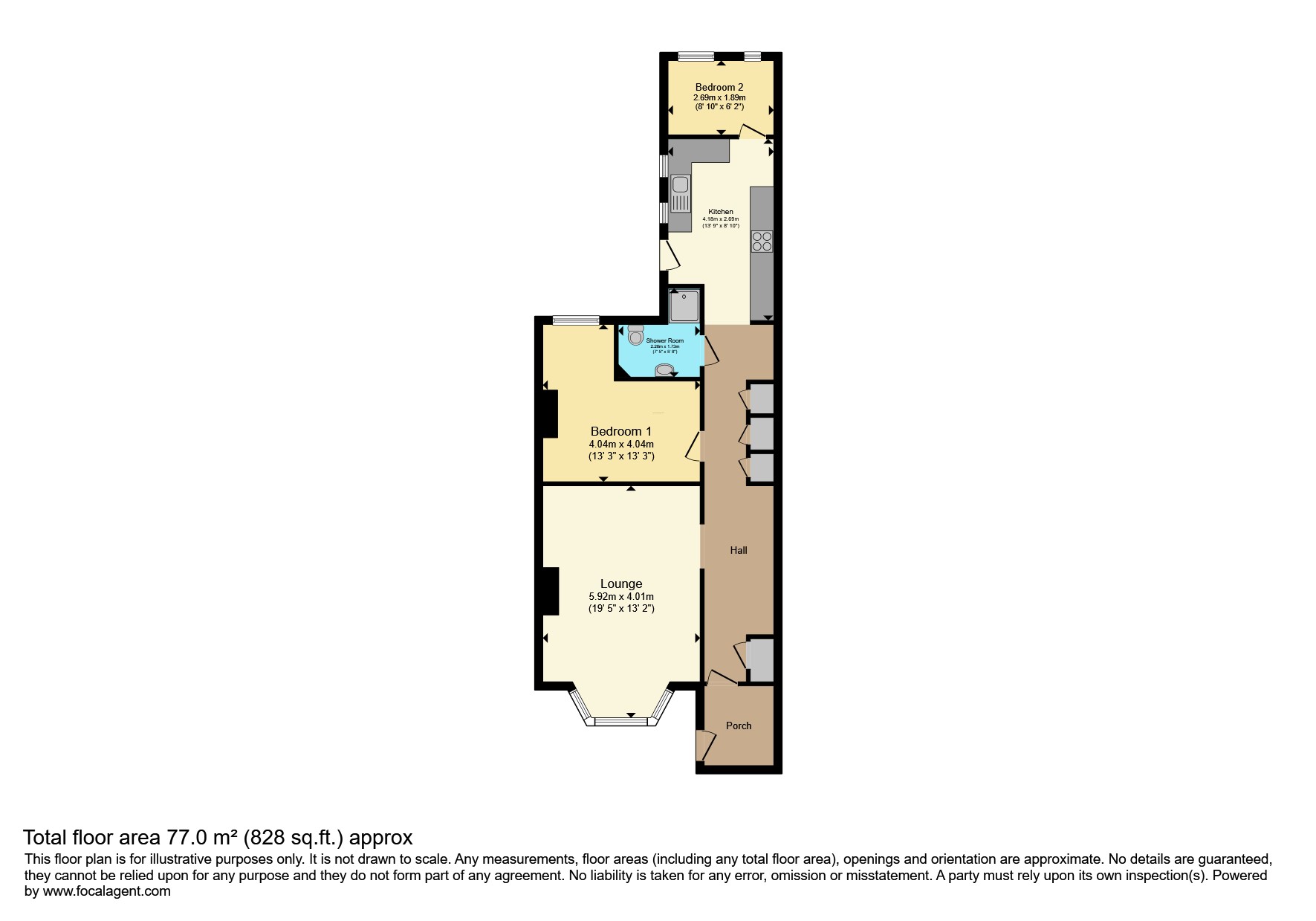 125, Eastern Esplanade, Southend-on-sea floorplan