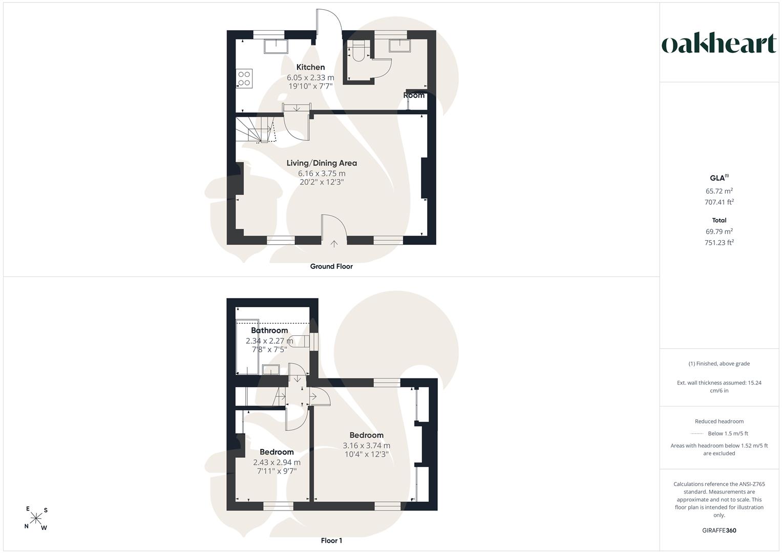 52, Cats Lane, Sudbury floorplan
