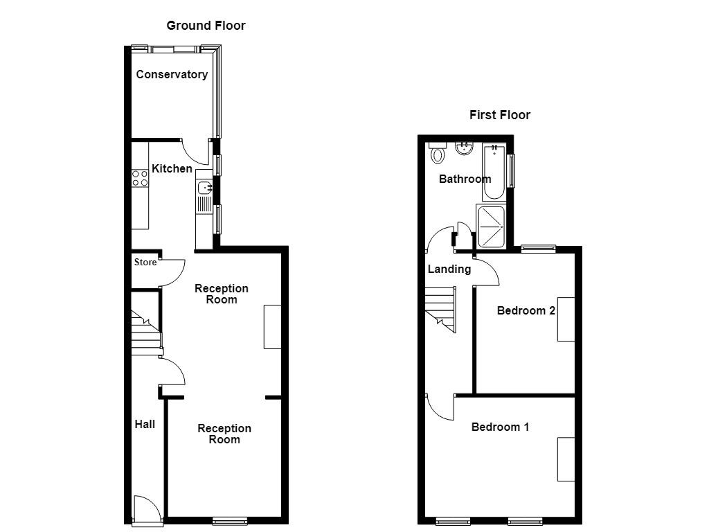 534, Burnley Road East, Rossendale floorplan