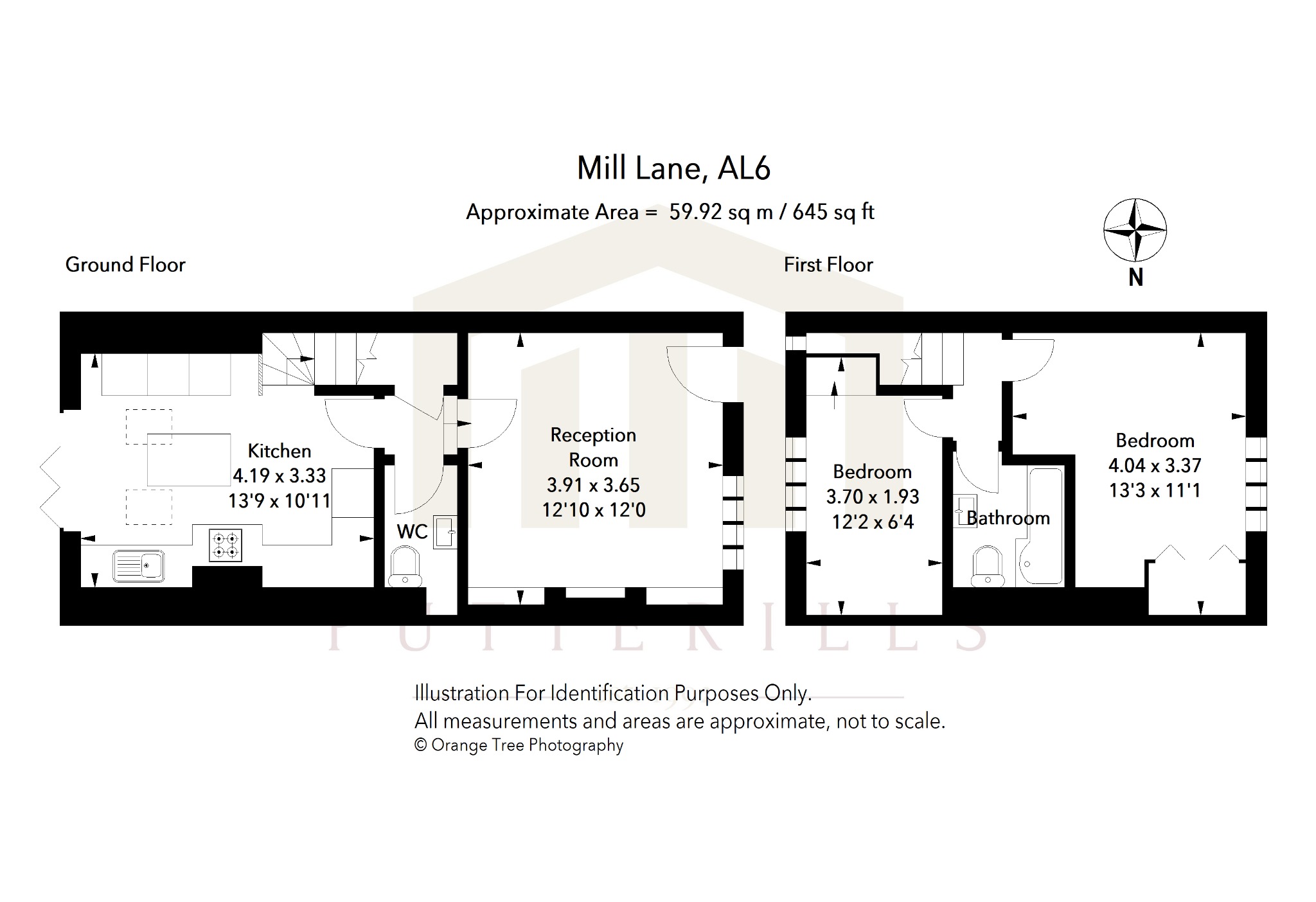 18, Mill Lane, Hertfordshire floorplan