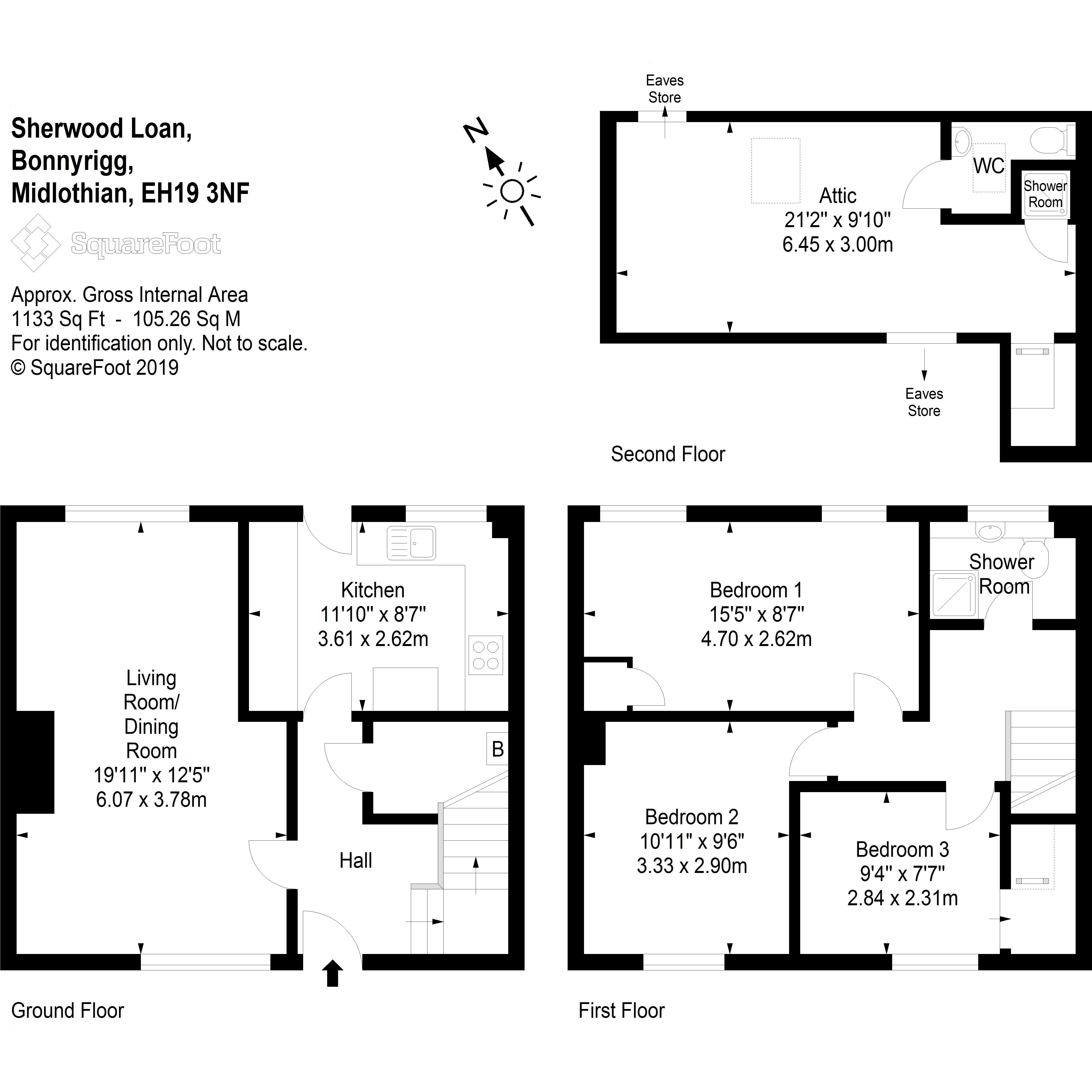 3 Bedrooms Villa for sale in 5 Sherwood Loan, Bonnyrigg EH19