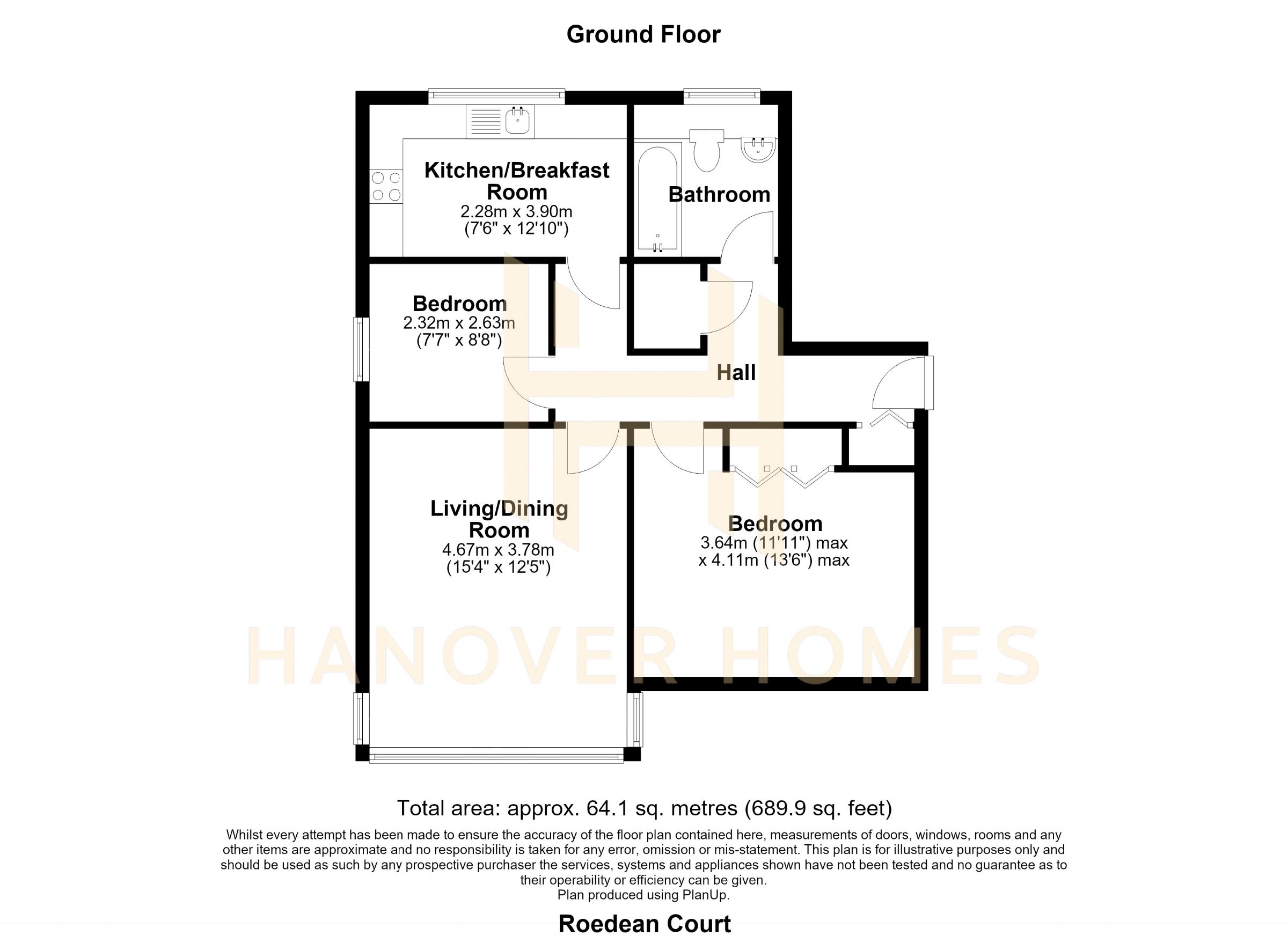 25 Roedean Court, Brighton floorplan