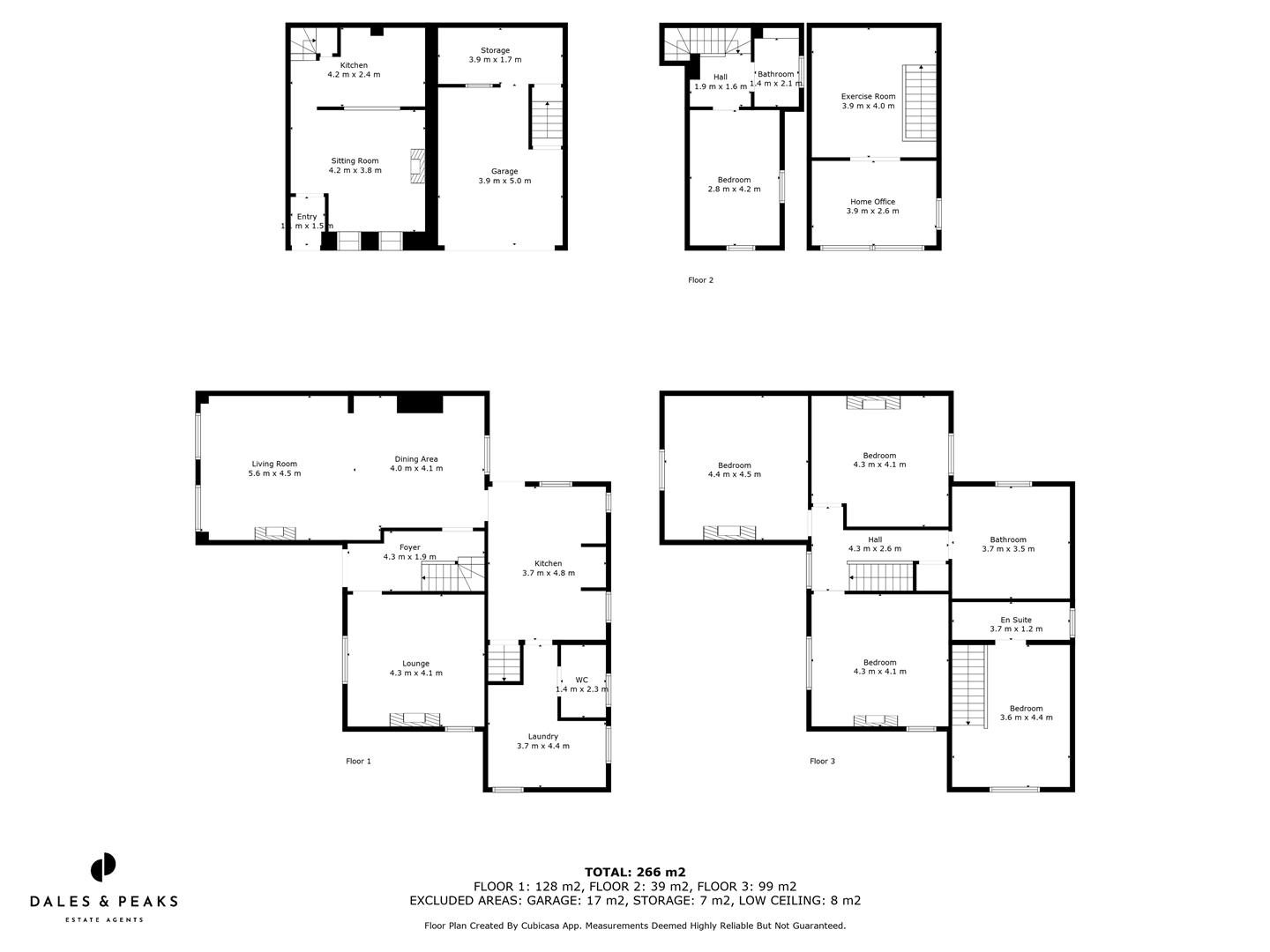 Vale House, Main Street, Chesterfield floorplan