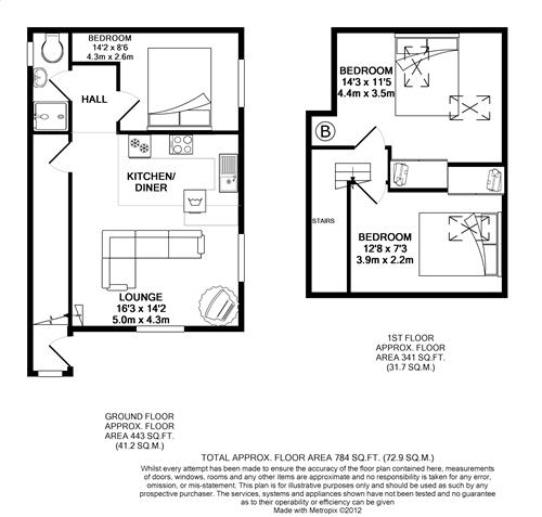 Swanpool Walk, Worcester floorplan