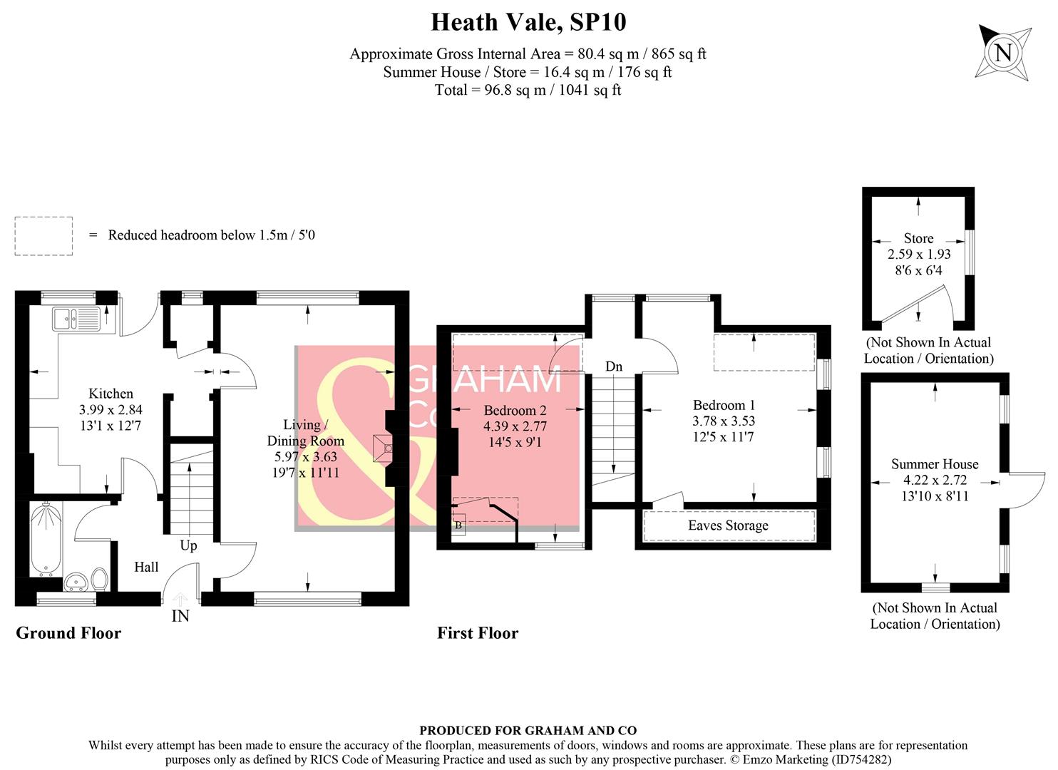 Heath Vale, Andover SP10, 2 bedroom semidetached house for sale